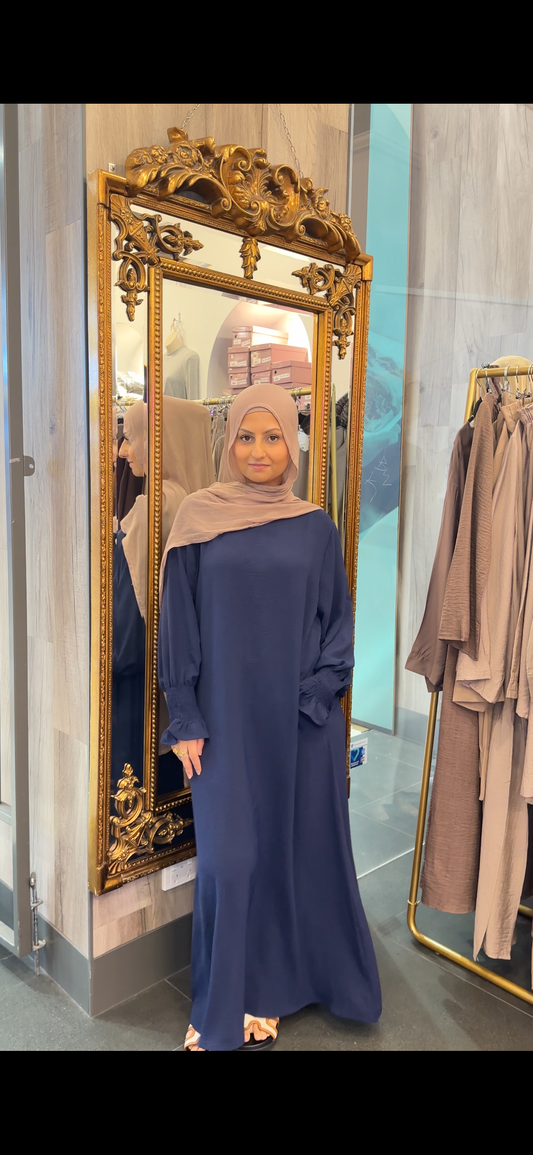 Khadija Abaya- Navy