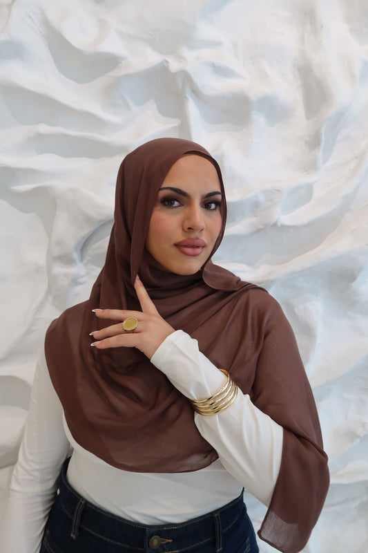 Coffee Hijab Set #27