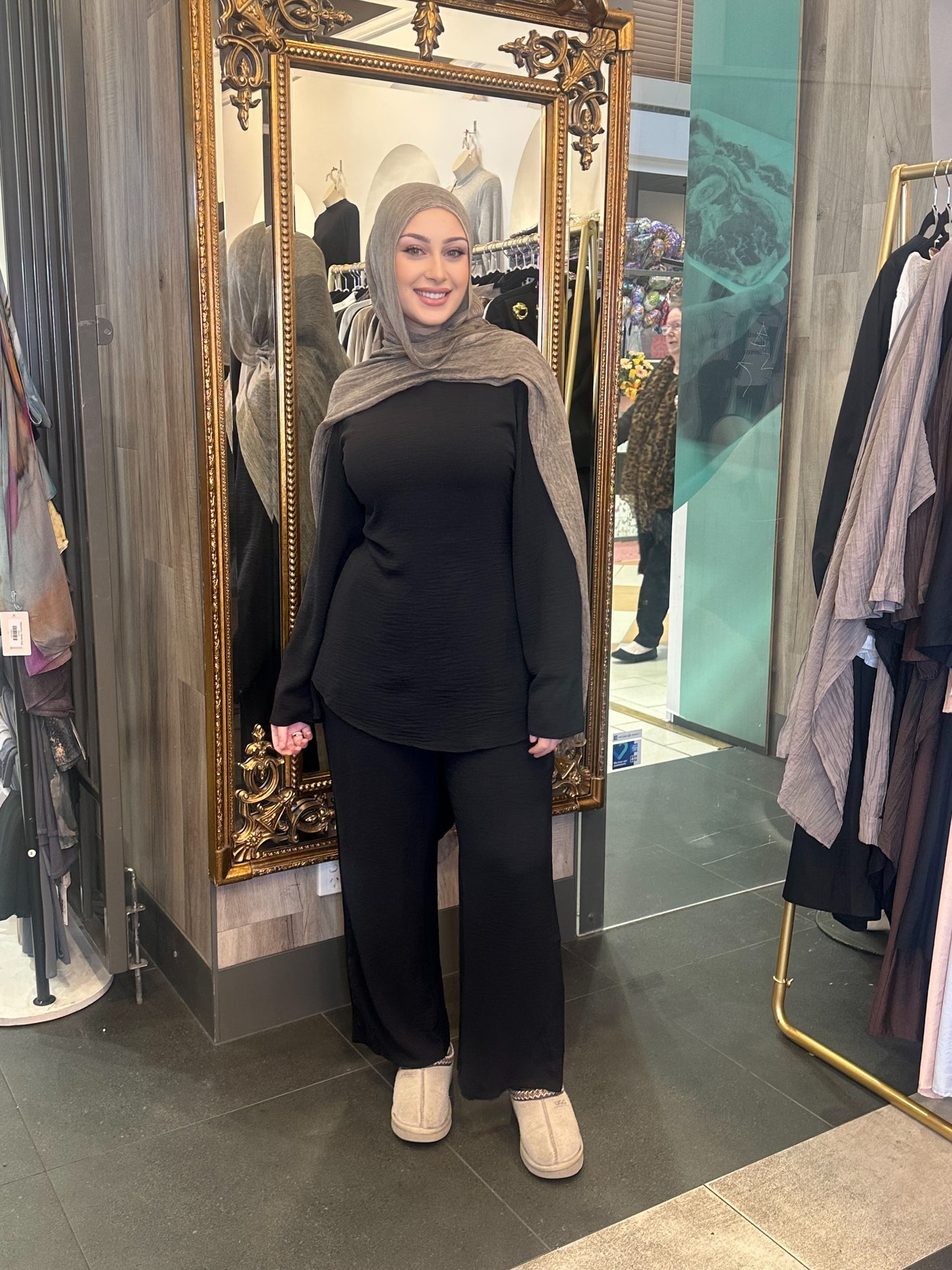 Myra tie set- Black