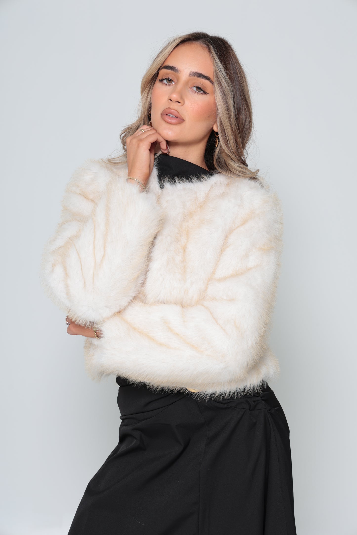Faux Fur Coat