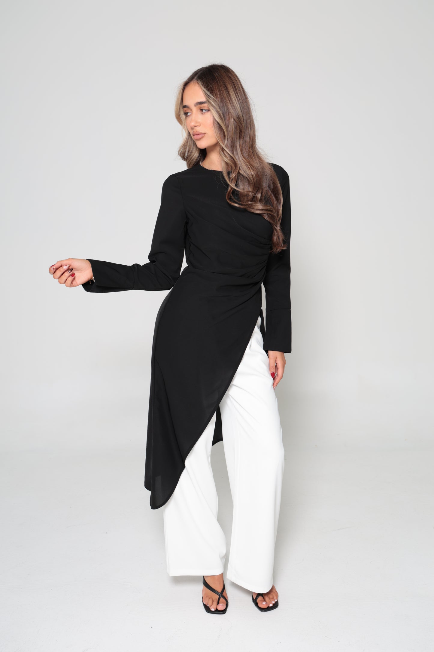 Asymmetric Top- Black