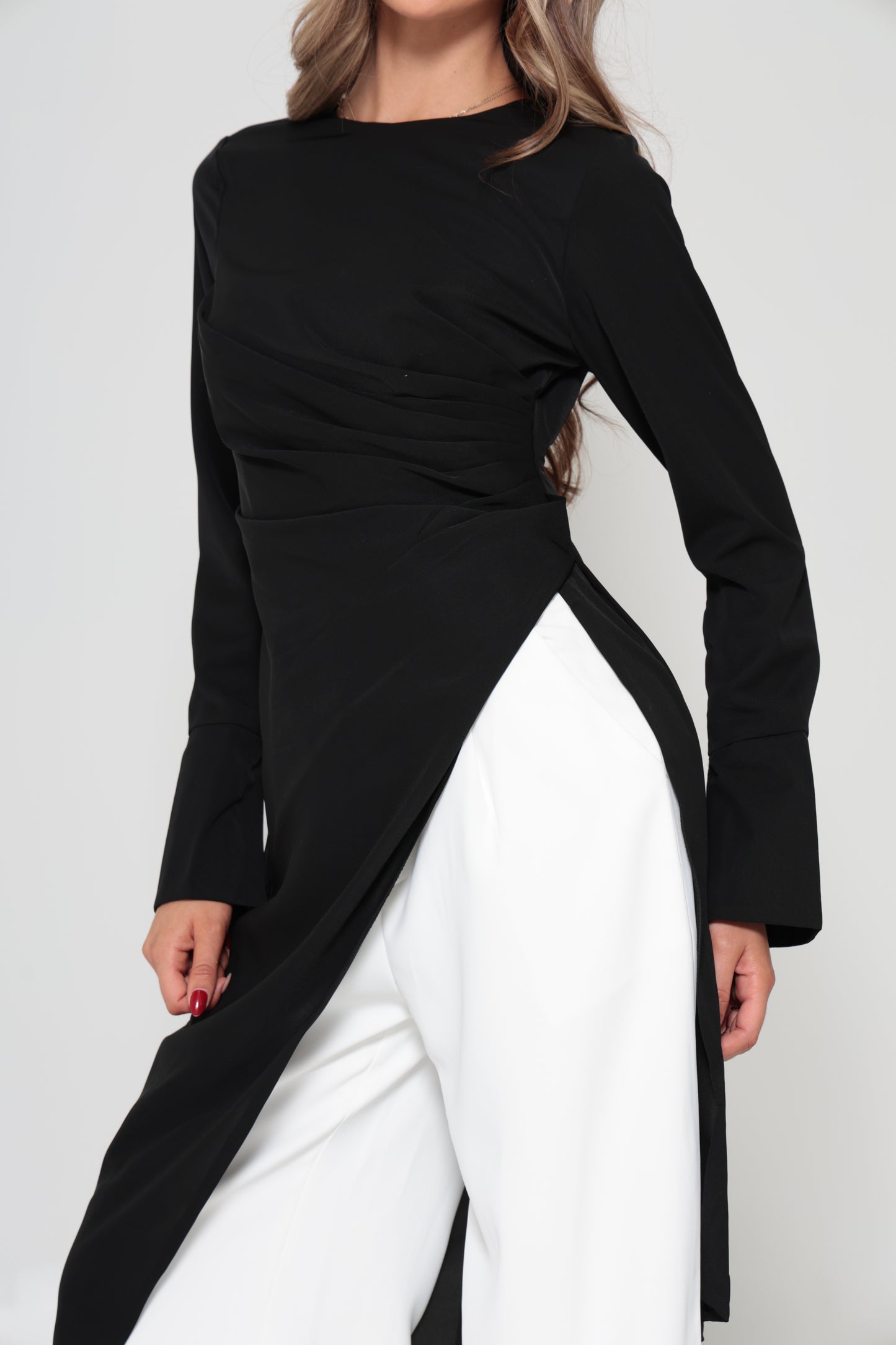 Asymmetric Top- Black