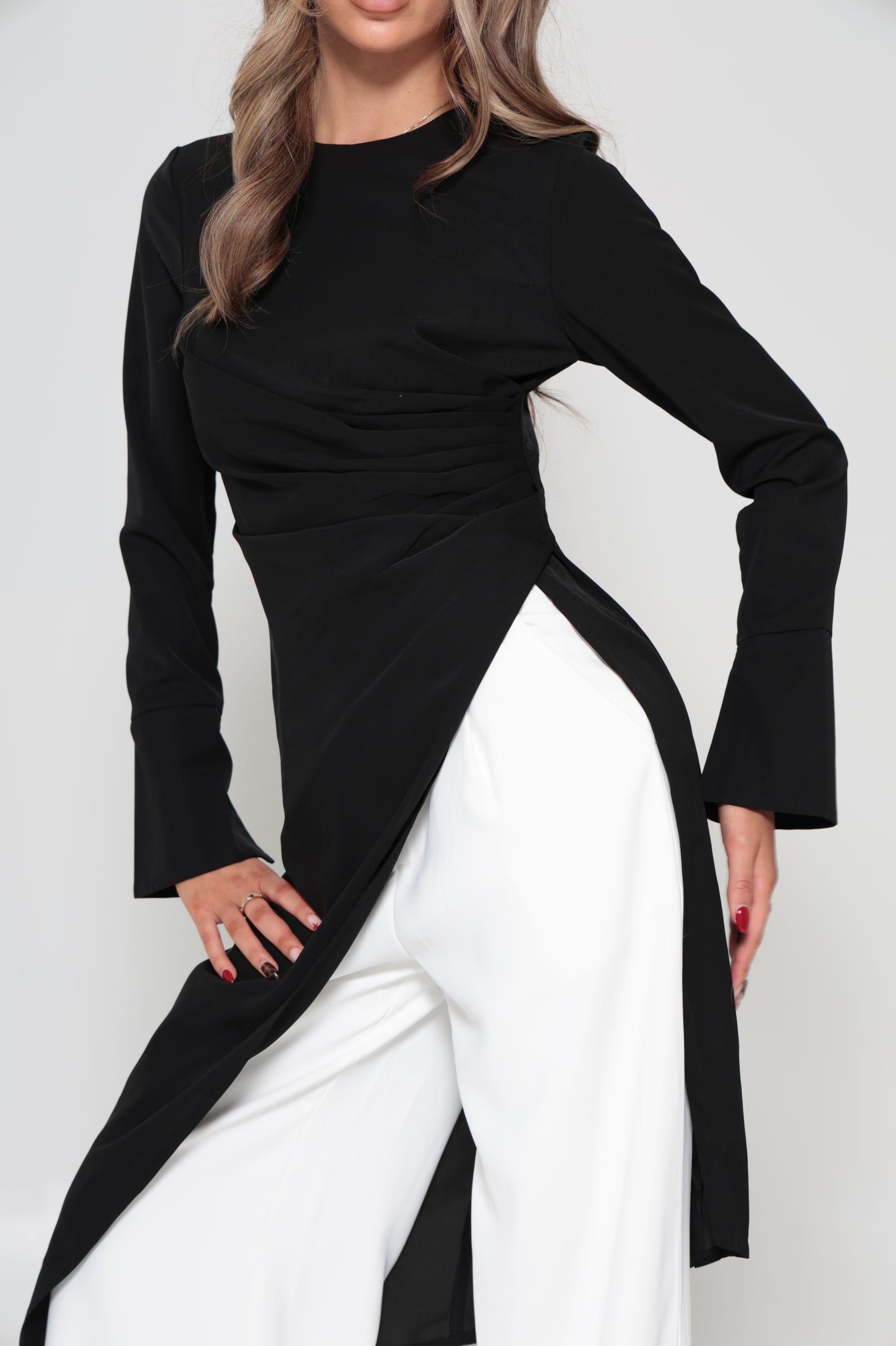 Asymmetric Top- Black