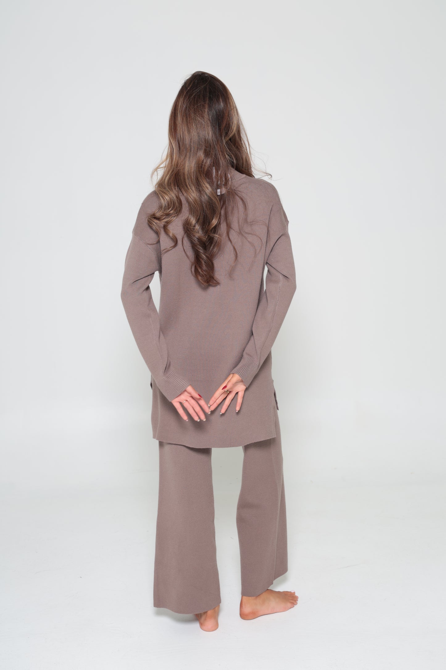 Mariam Knit Set Mocha
