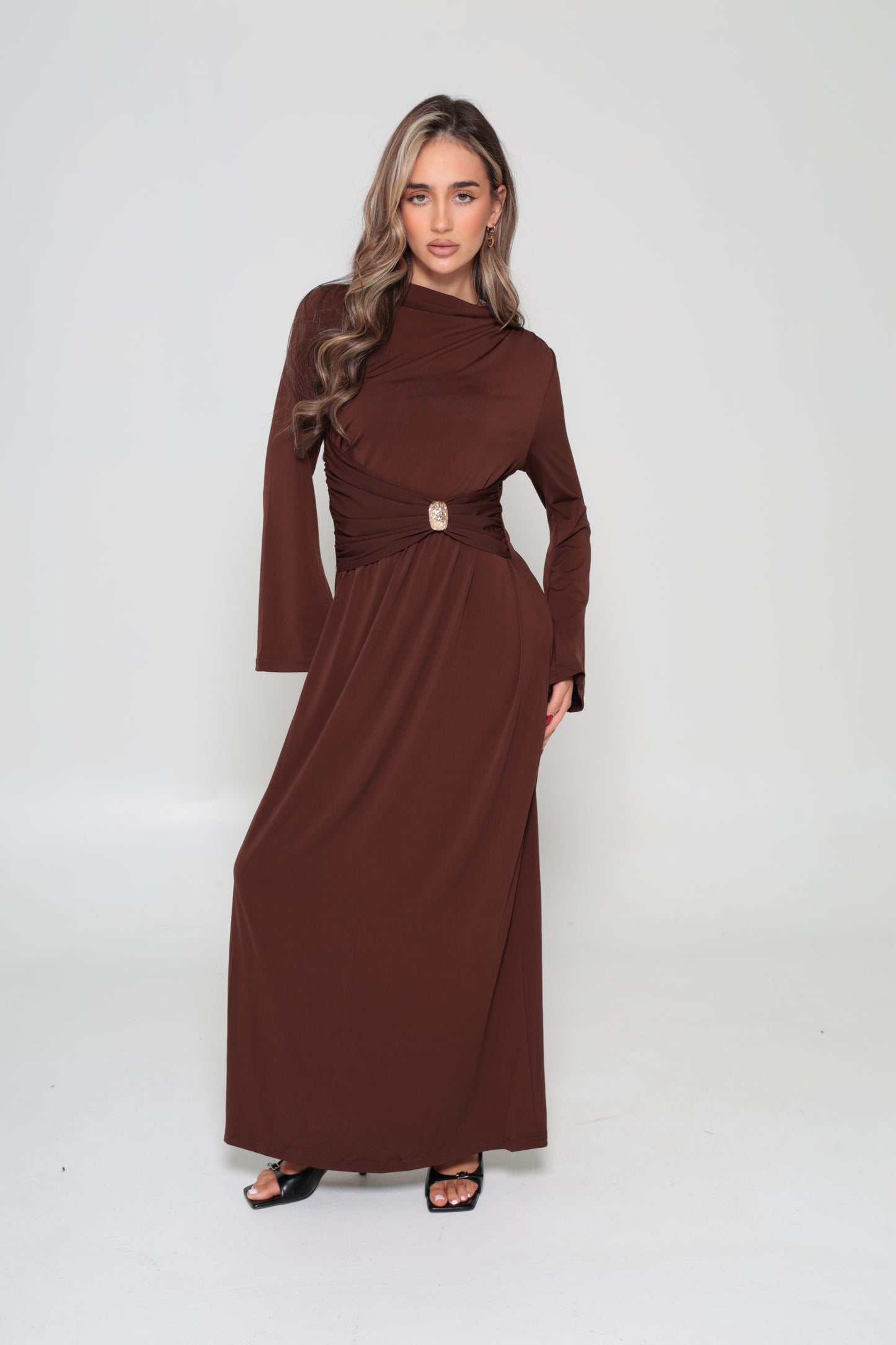 Amany Brooch Dress