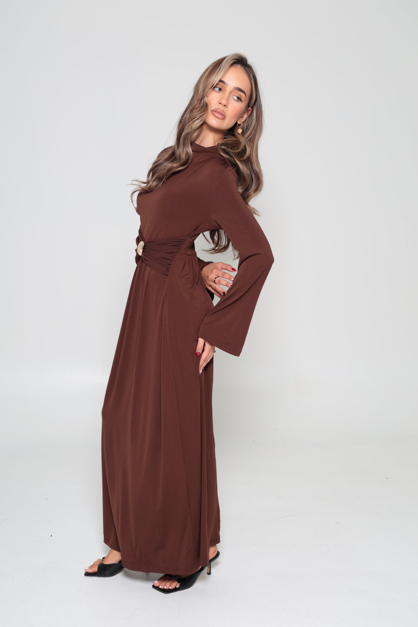 Amany Brooch Dress