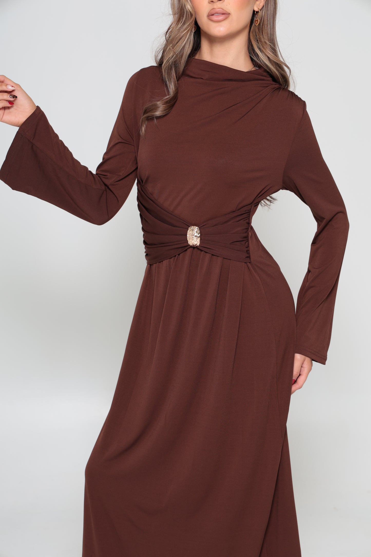 Amany Brooch Dress