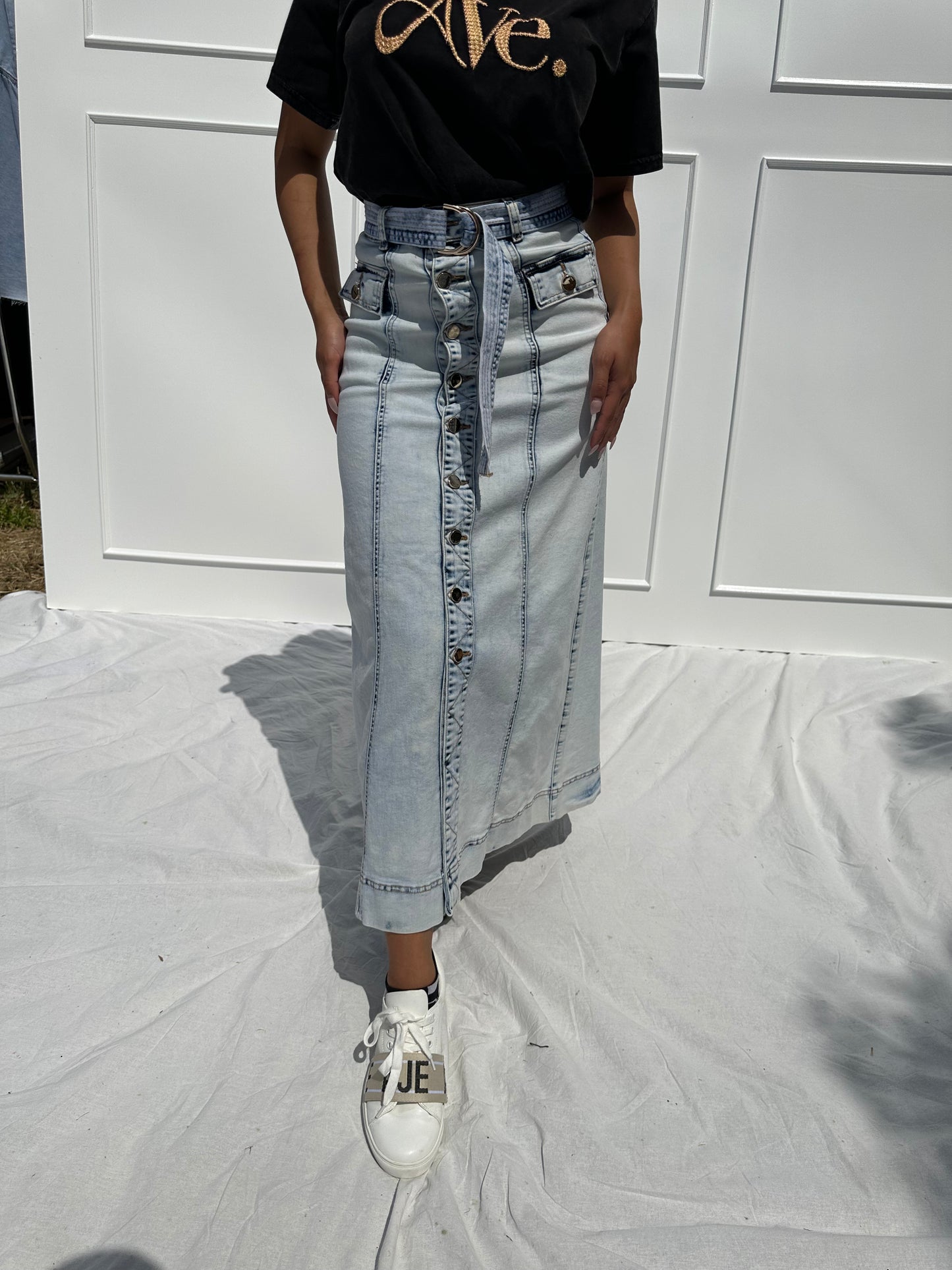 Acid Maxi Skirt