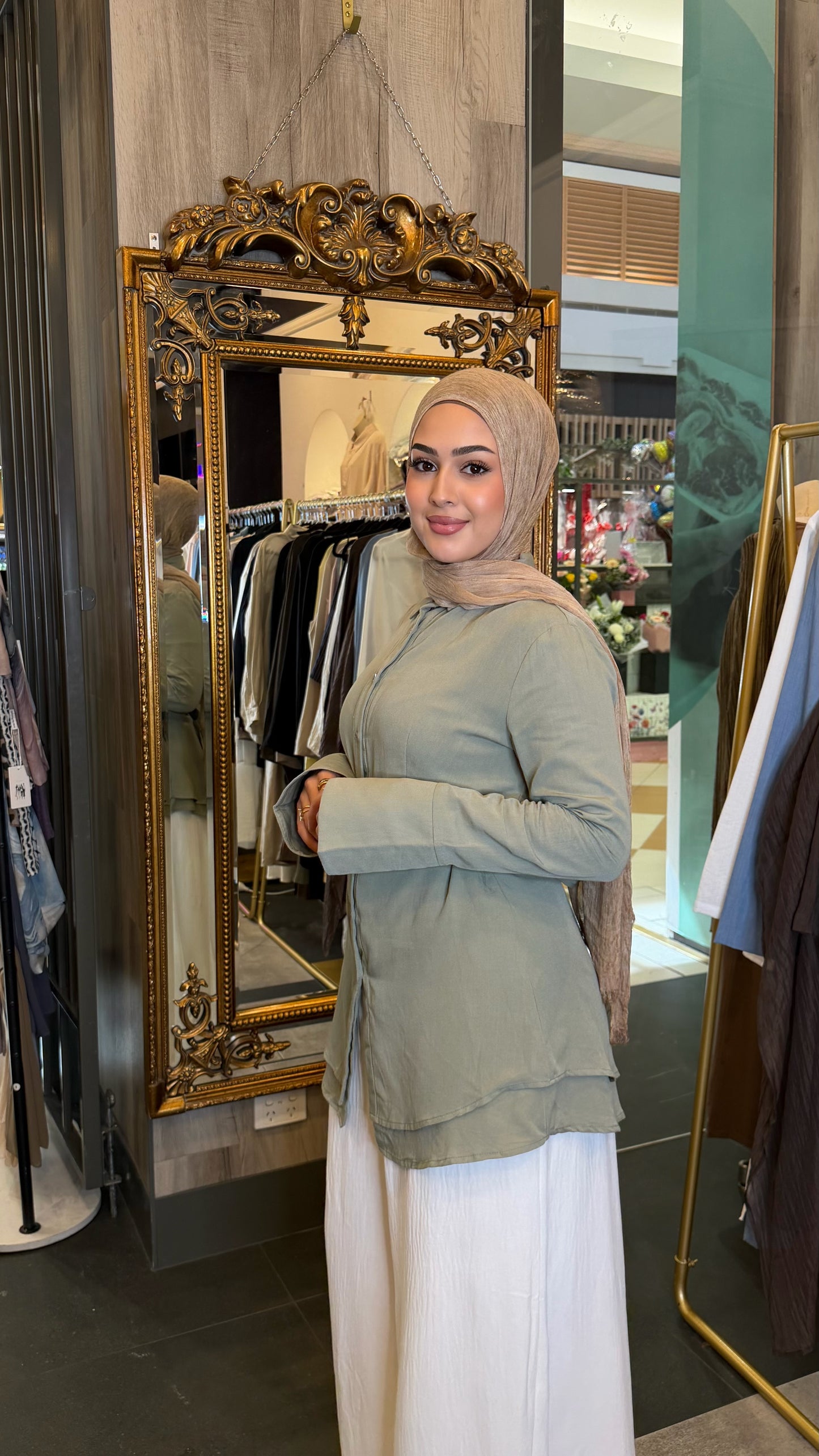 Layla Wrap Tie Shirt