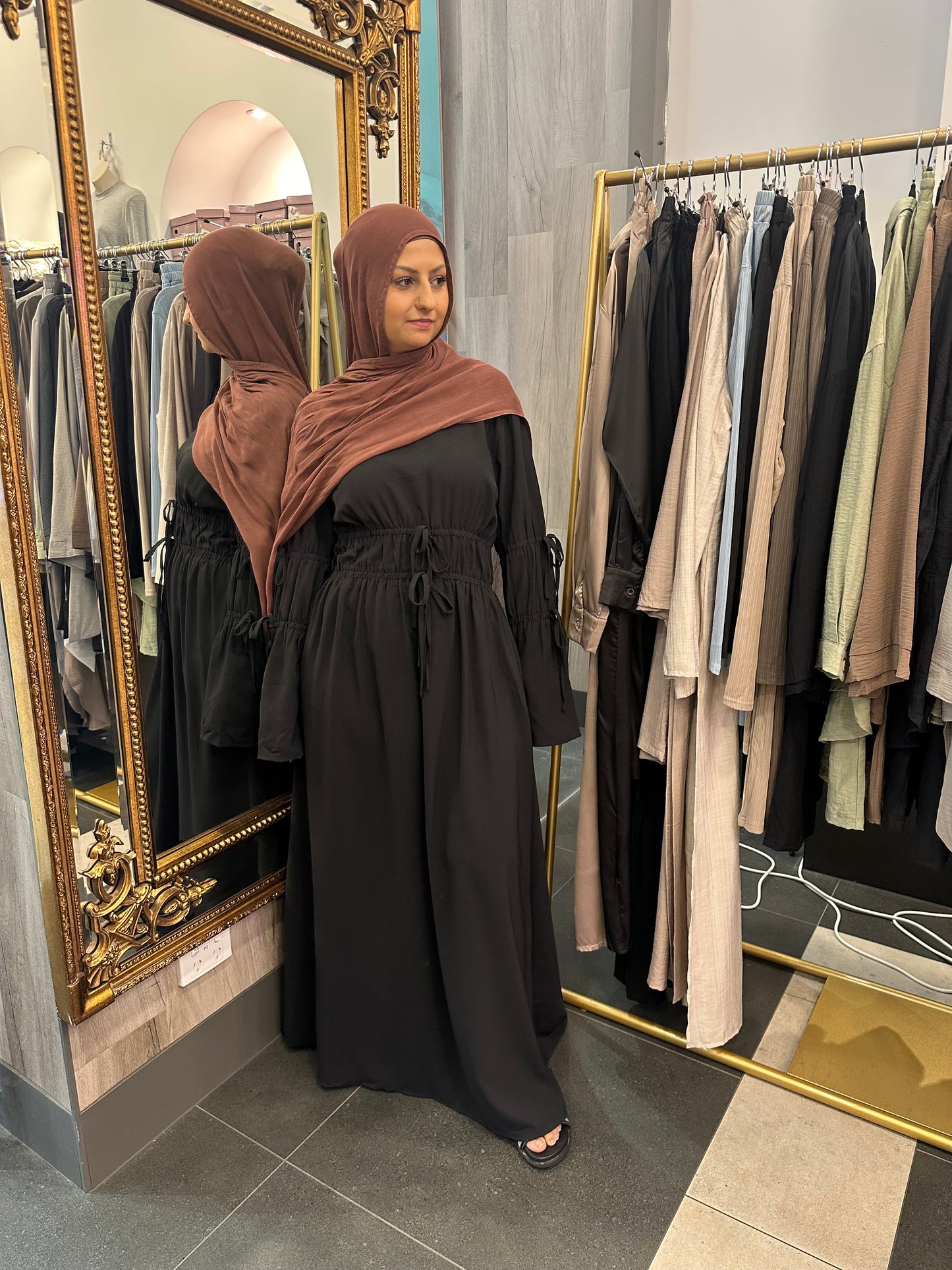 Dunya Dress- Black