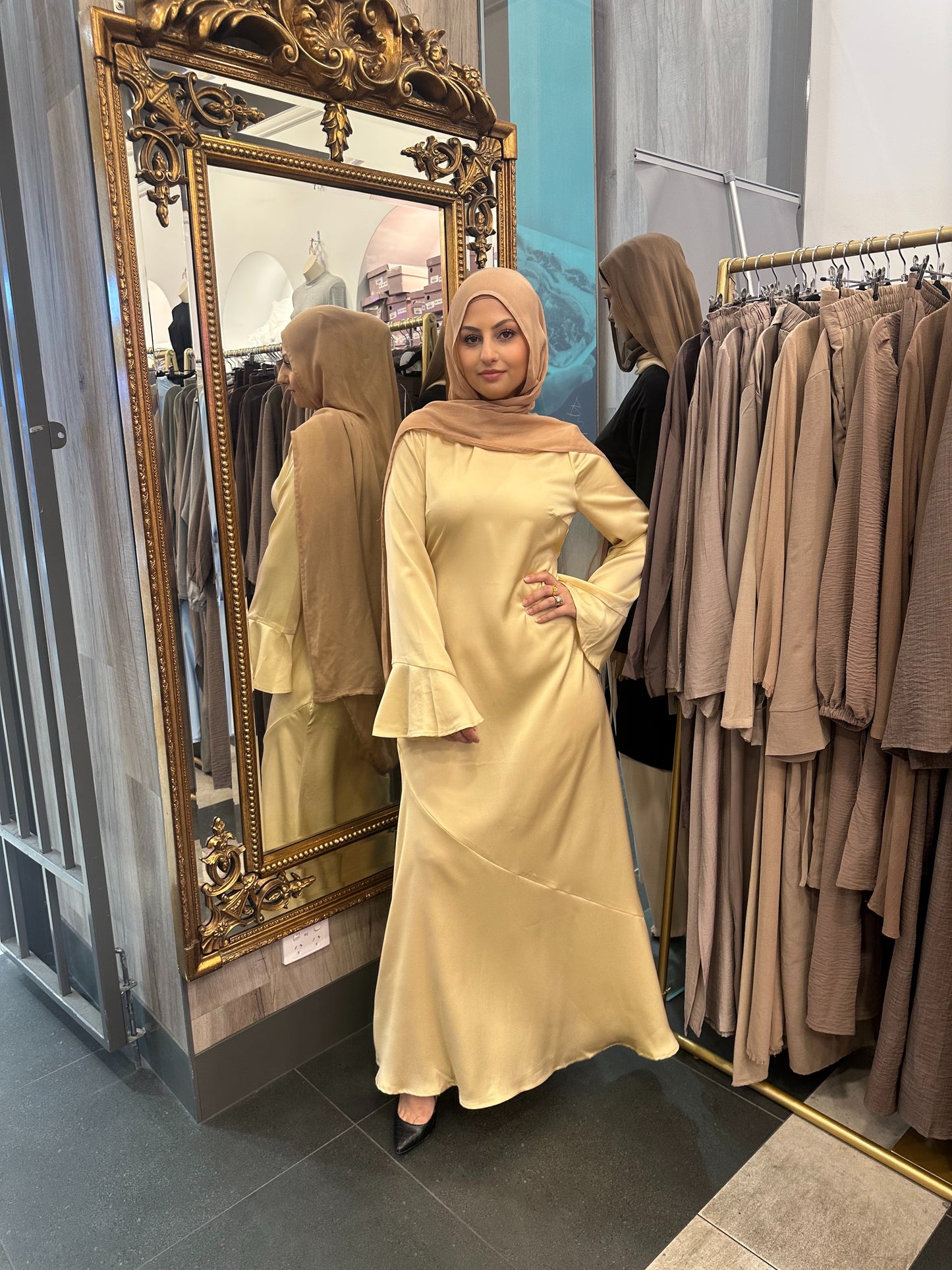 Macy Satin Dress