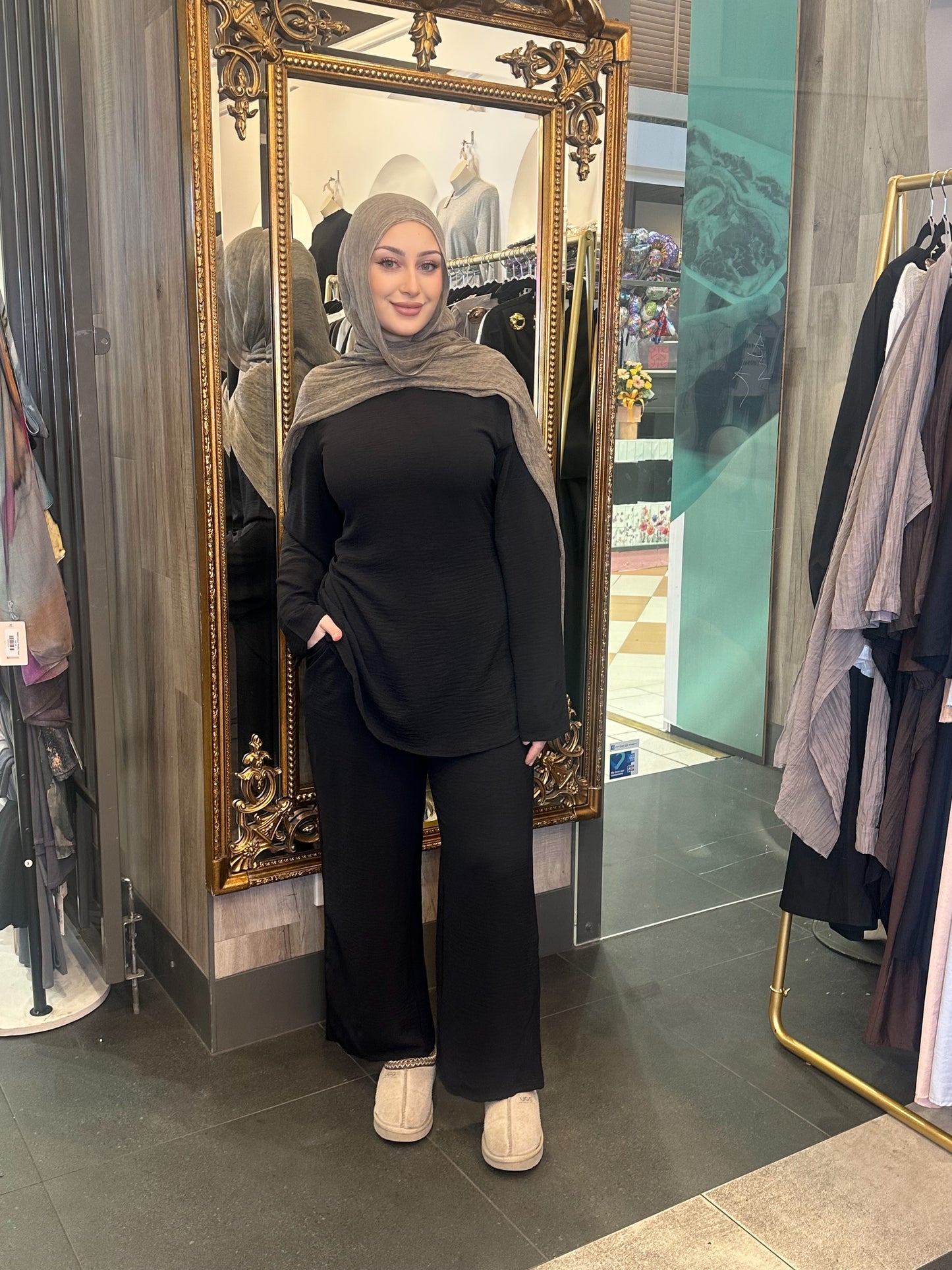Myra tie set- Black