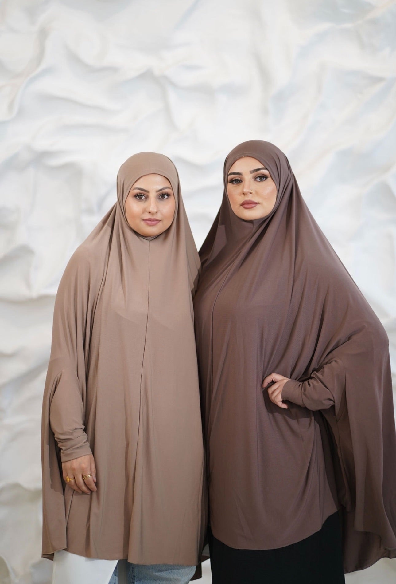 Jilbab with sleeves Short