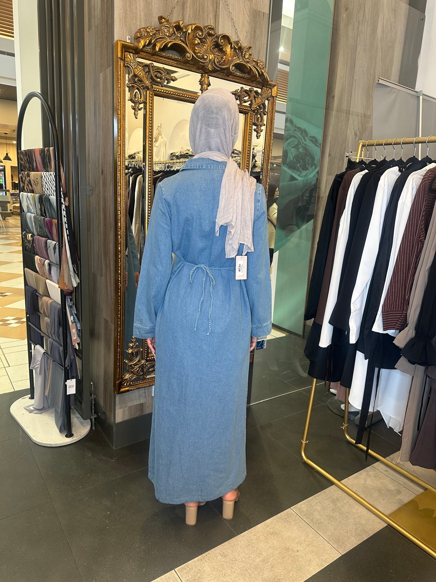 Sia Denim Dress