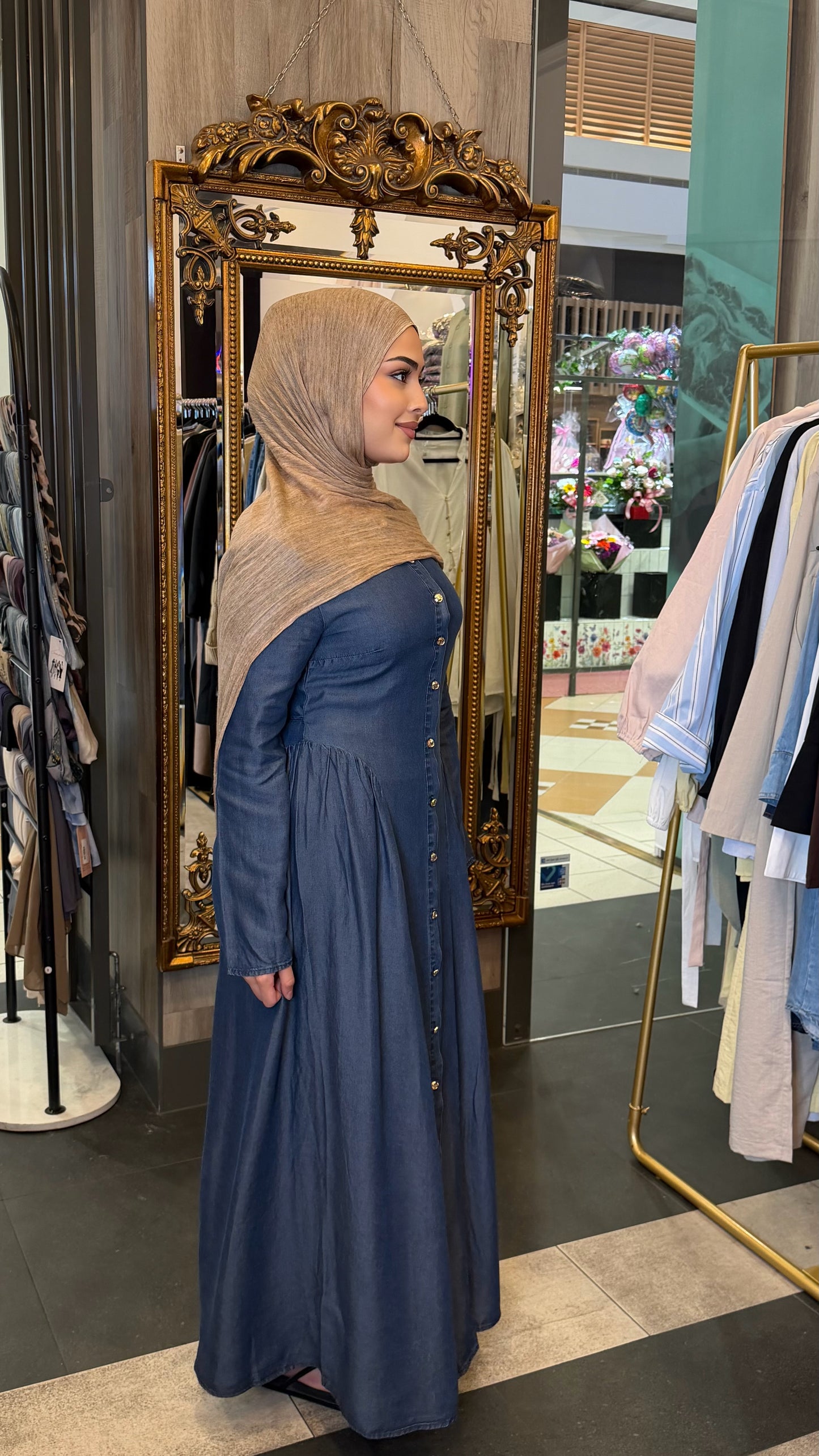 Reema Denim Dress