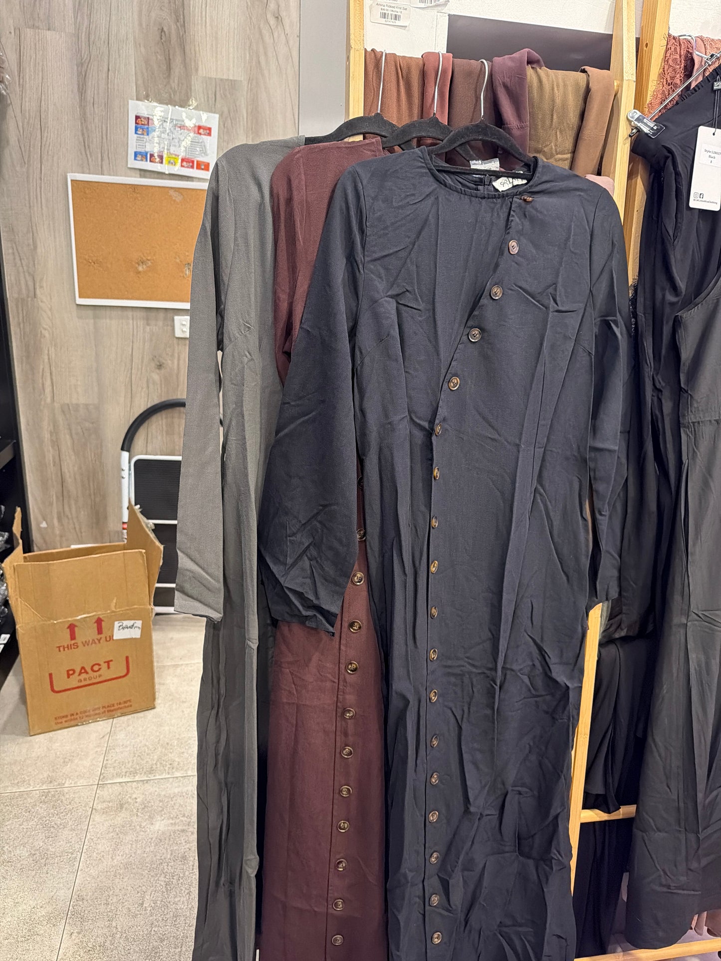 Fatima Button Dress