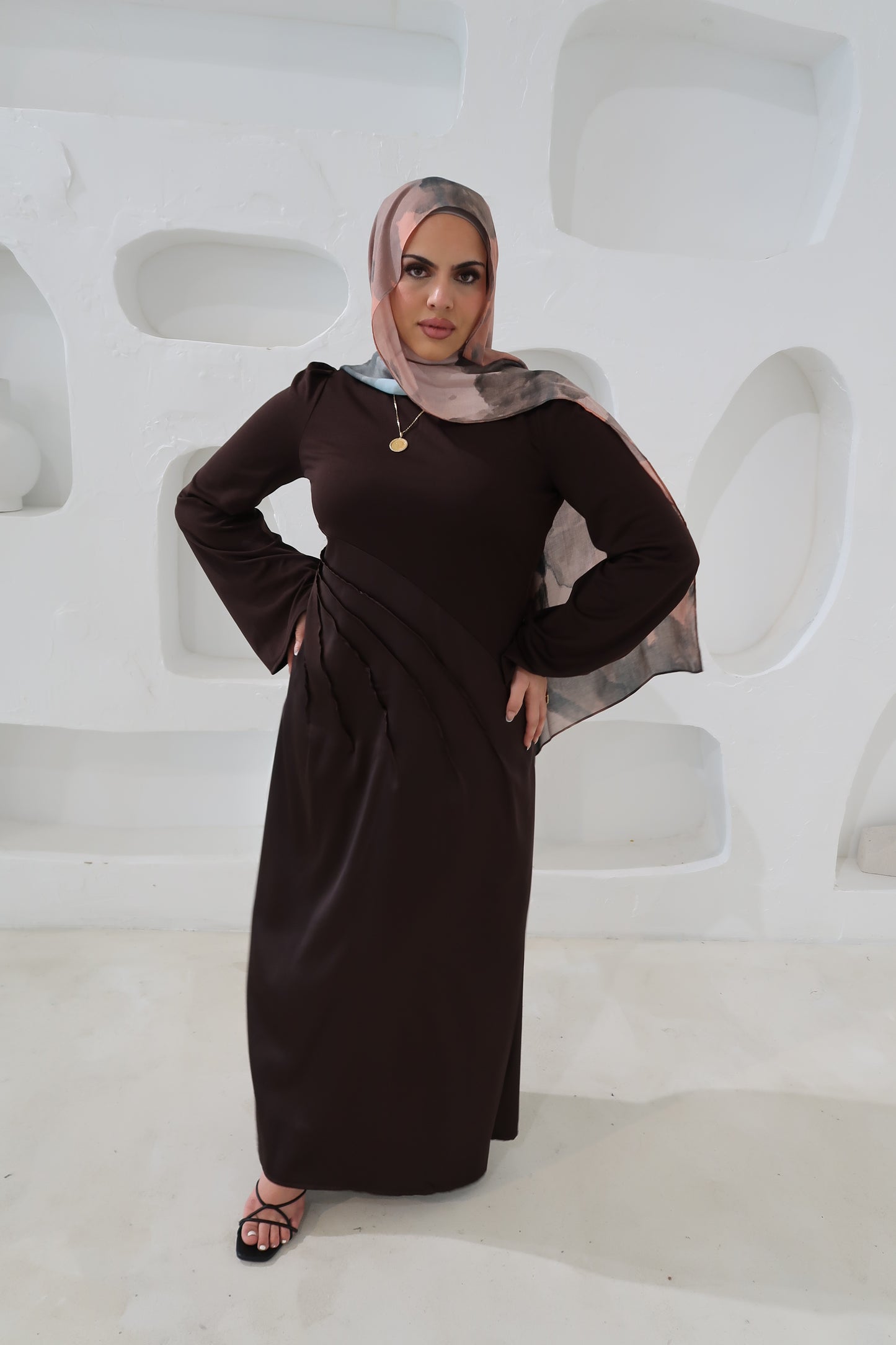 Mira Satin Dress