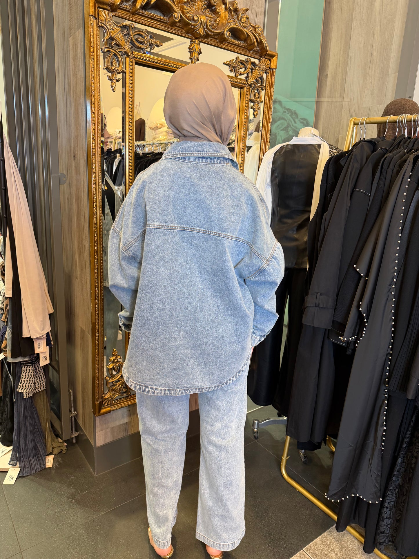 Boushra Denim Set