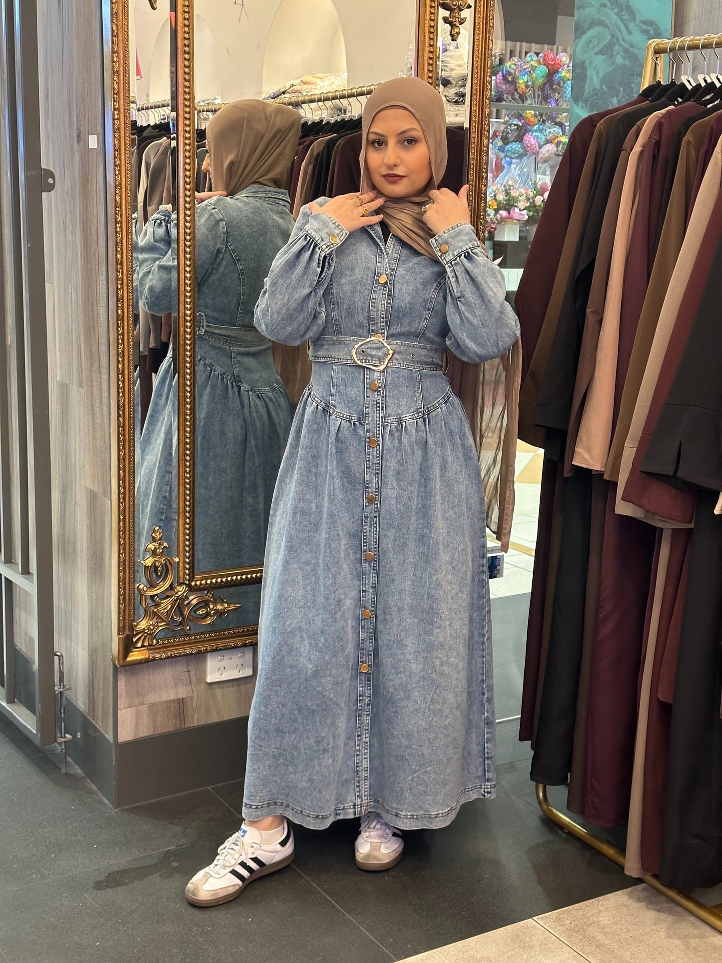 Meryam Denim Dress