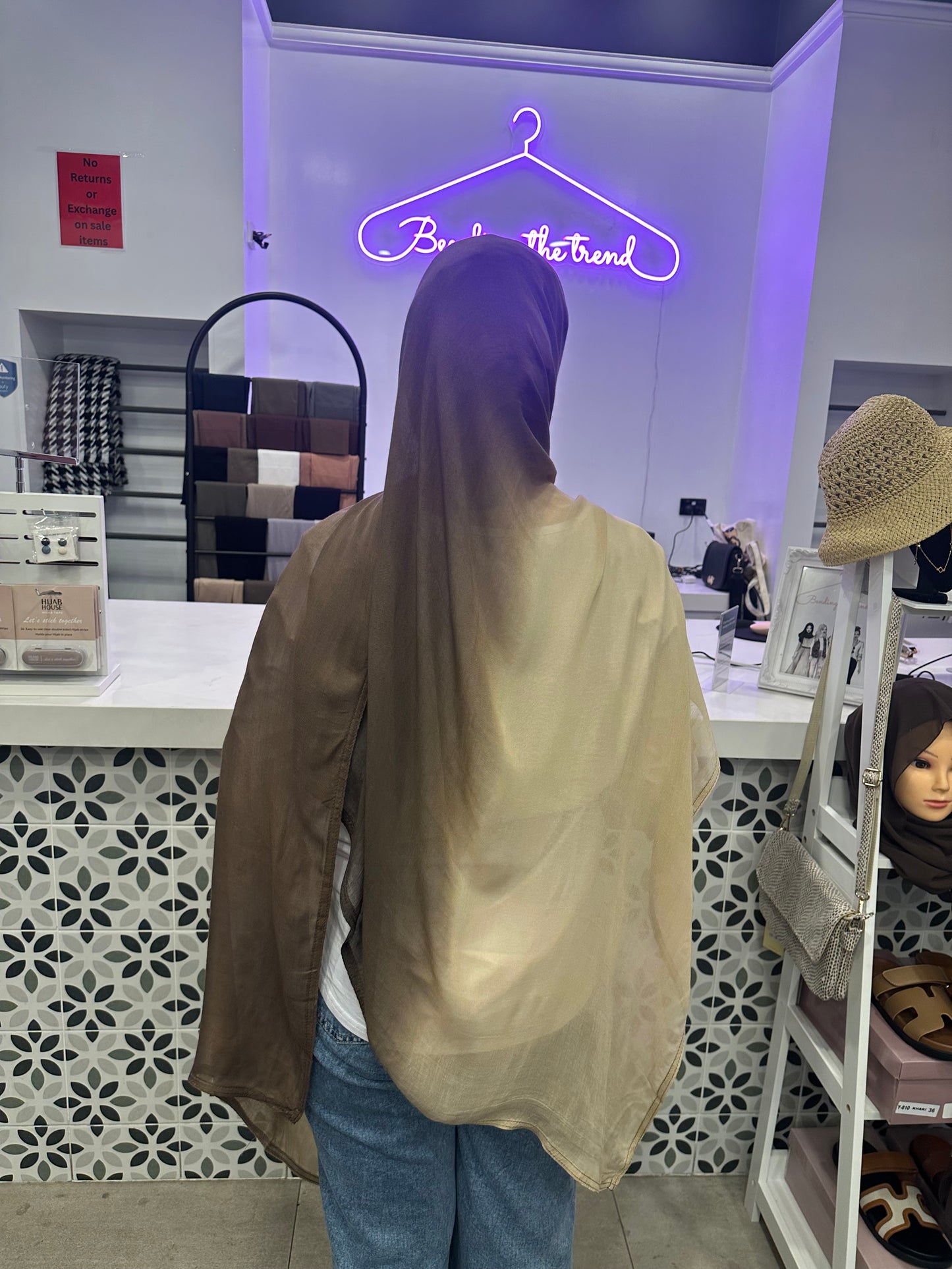 Ombré Brown & Beige