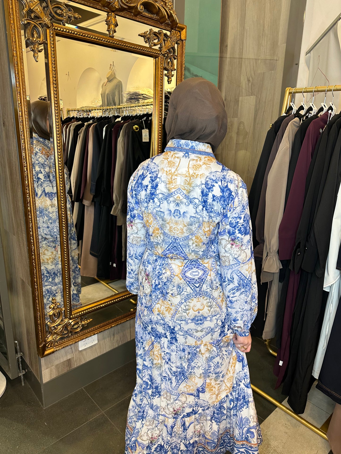 Samira Printed Dress