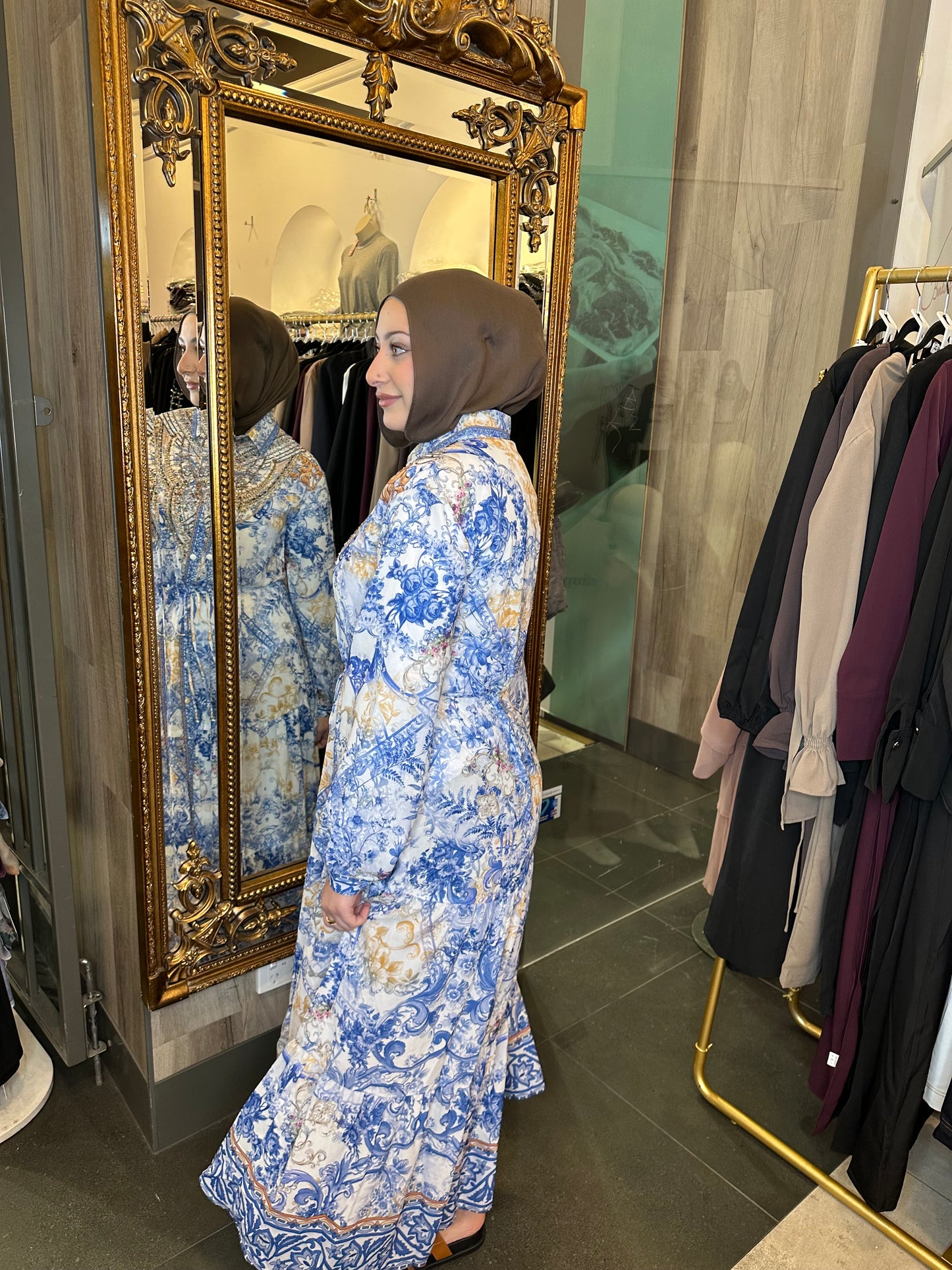 Samira Printed Dress