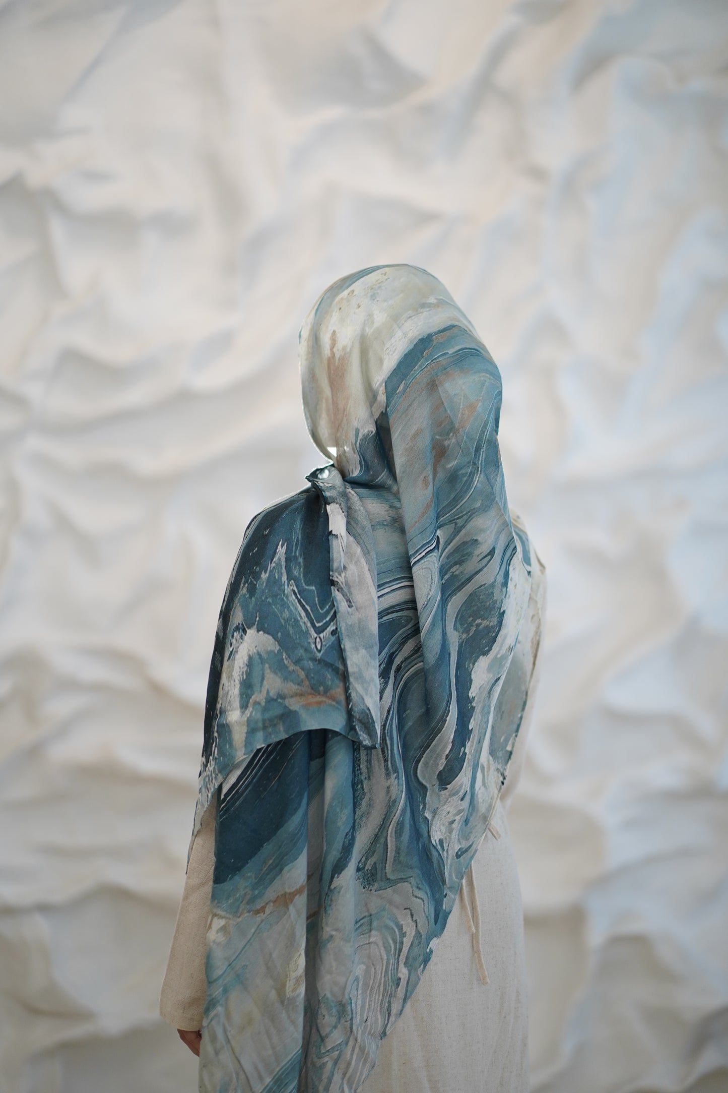 Ocean Printed Modal