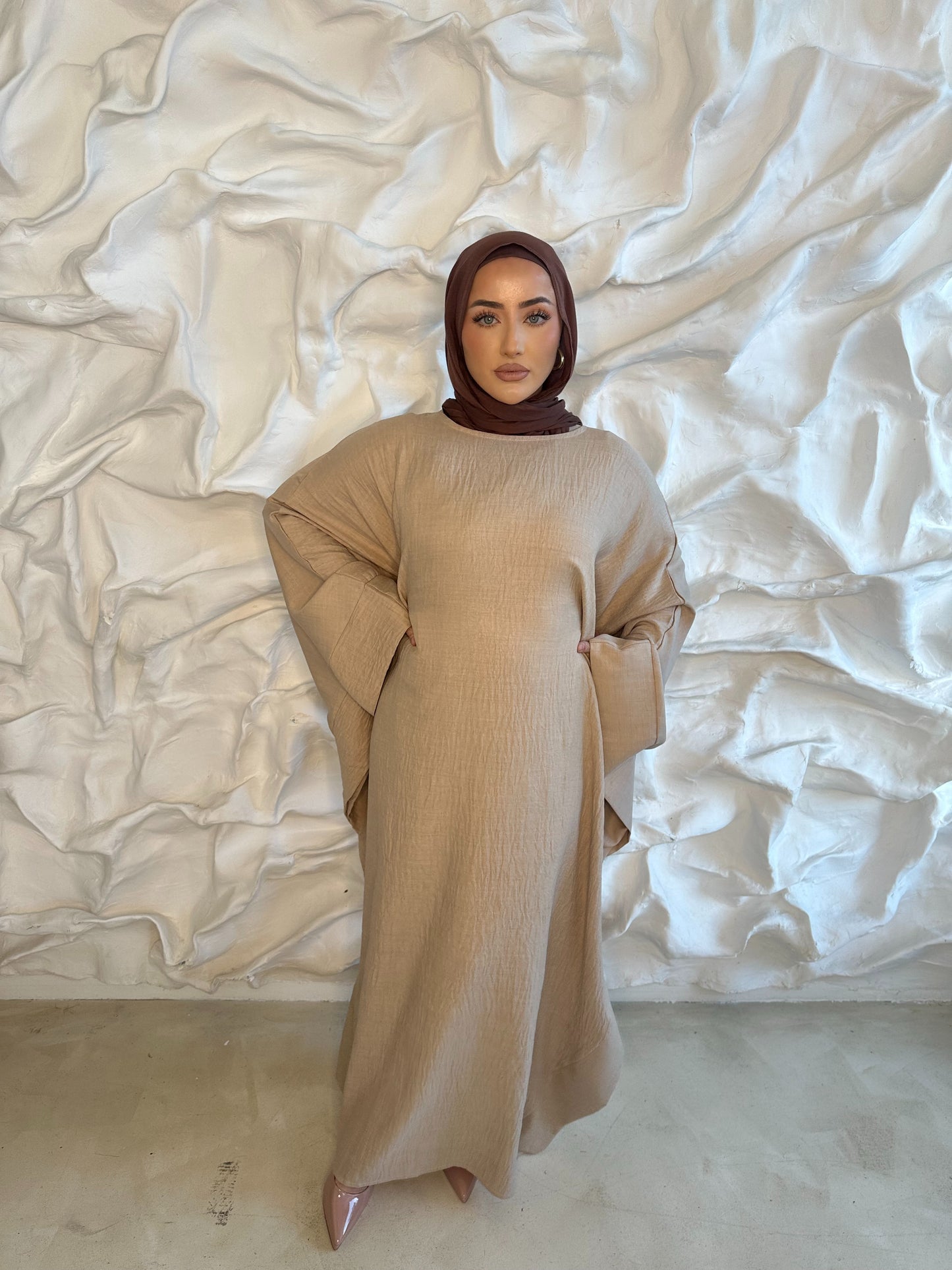Najm Kaftan- Beige