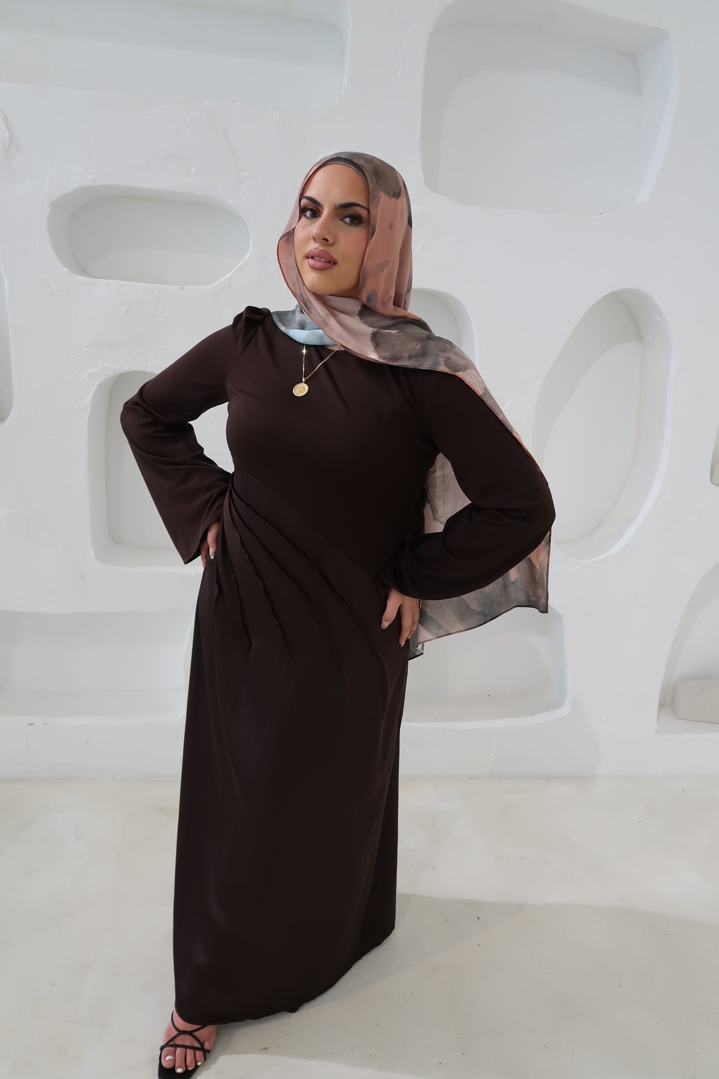 Mira Satin Dress