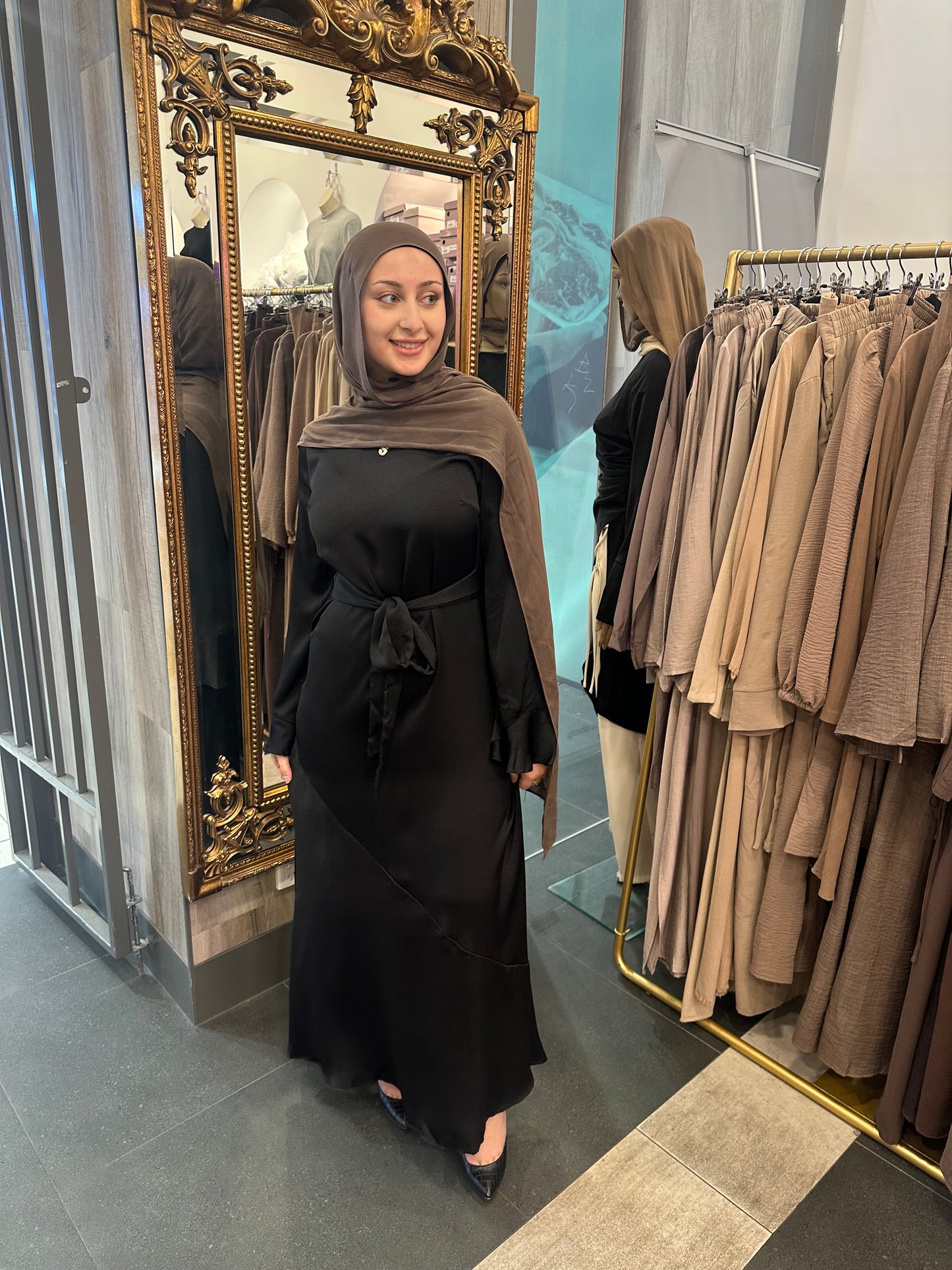 Macy Satin Dress