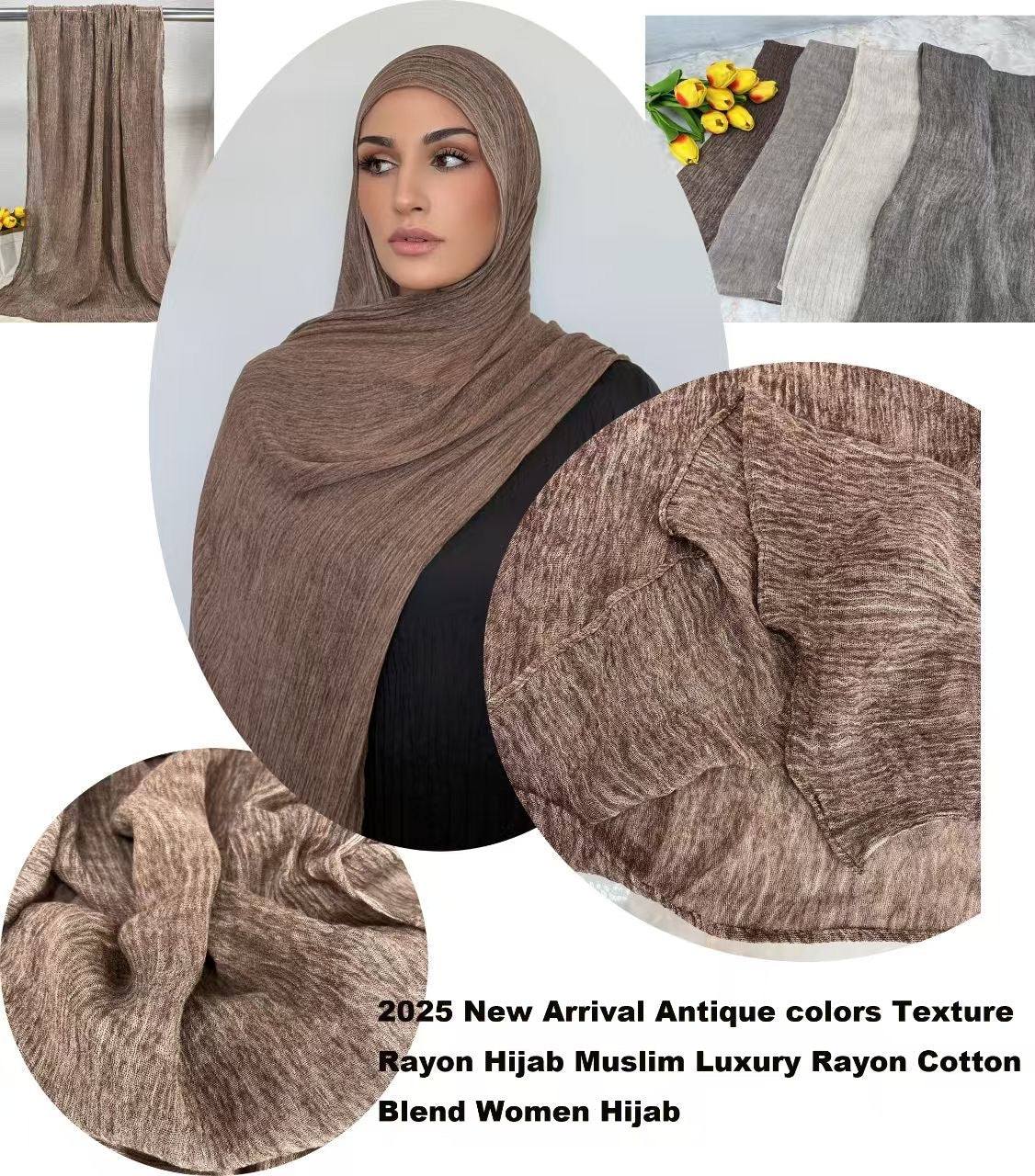 Textured Rayon Hijab
