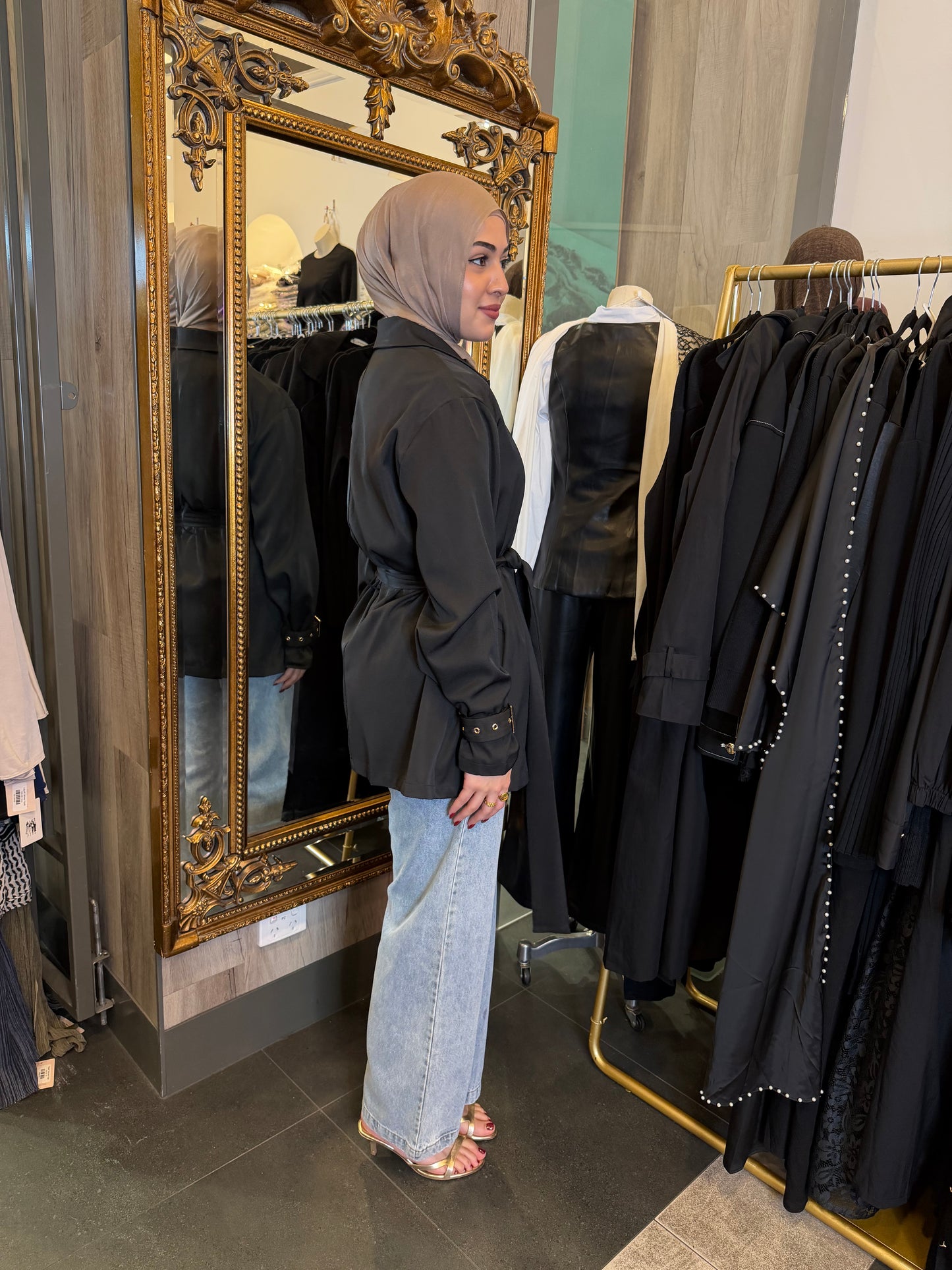 Naia Belted Coat