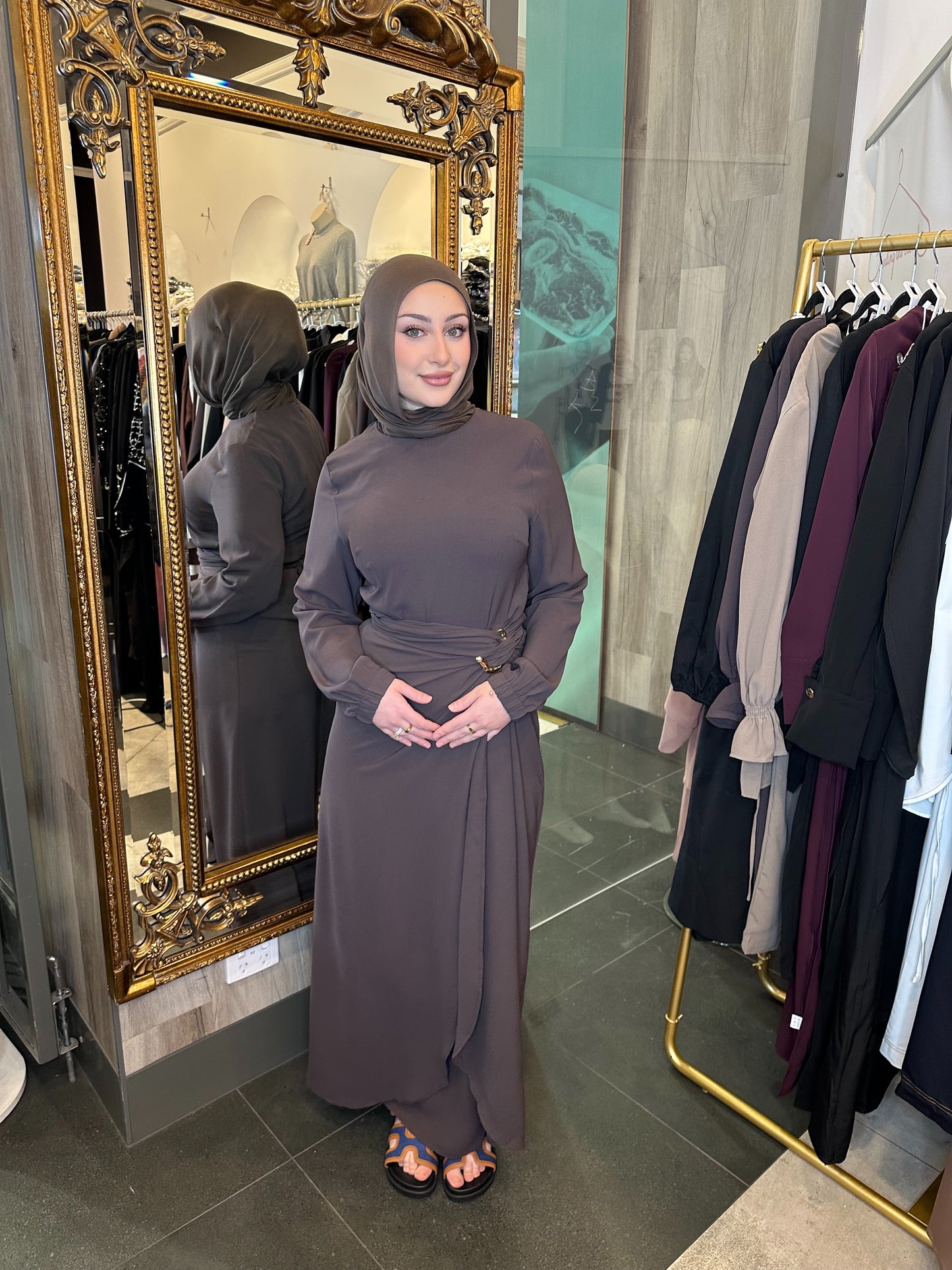 Alia Wrap Dress
