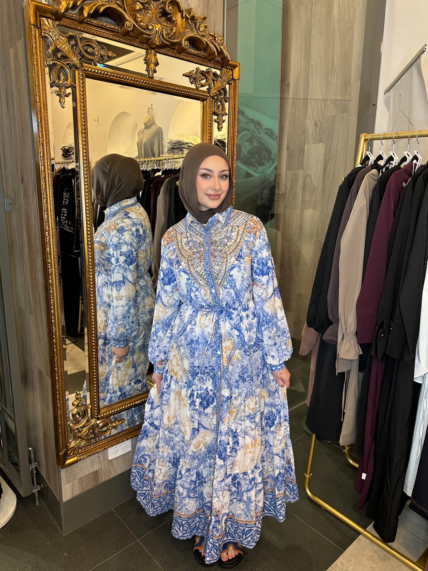 Samira Printed Dress
