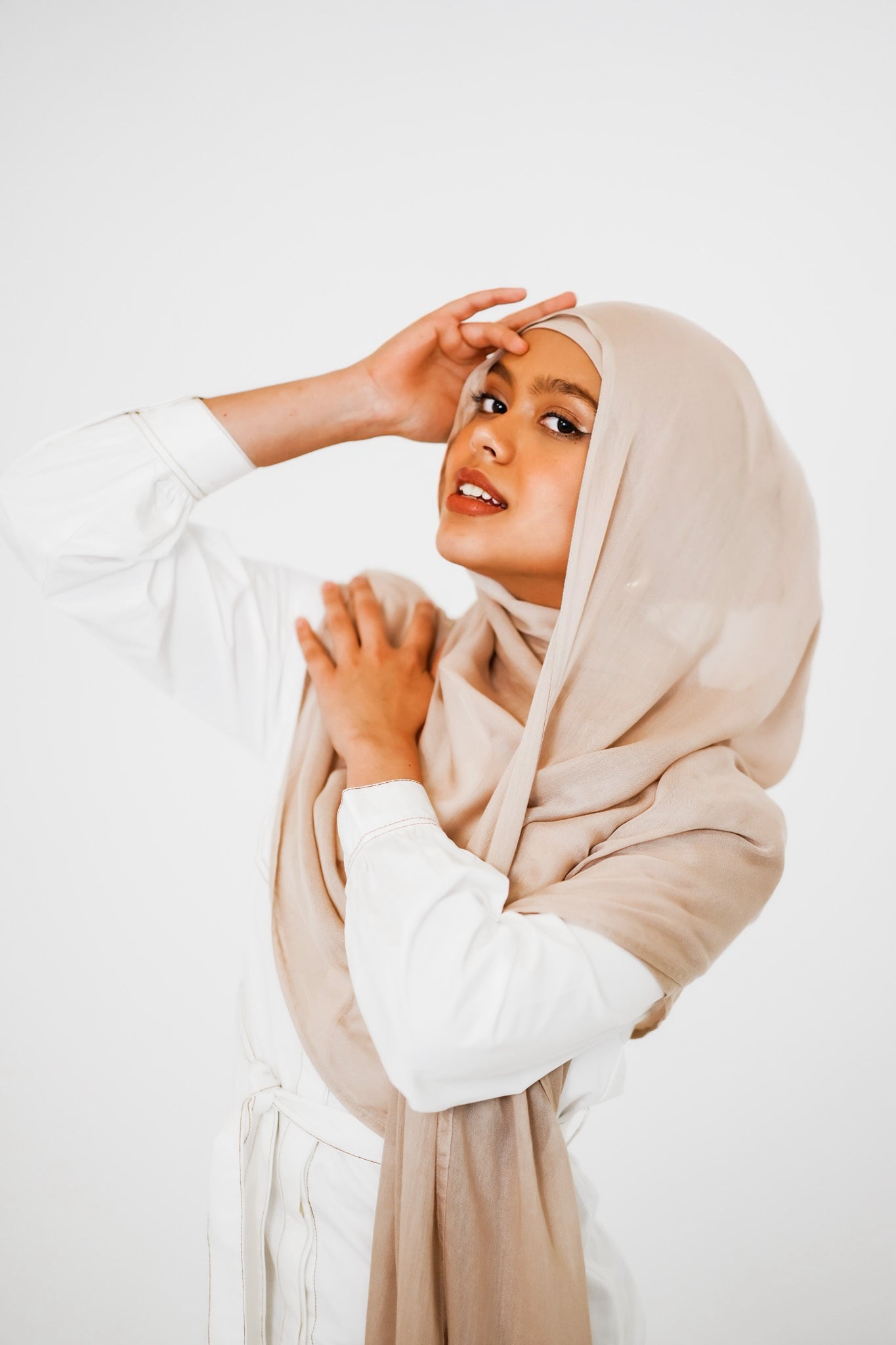 Vanilla Hijab Set #5