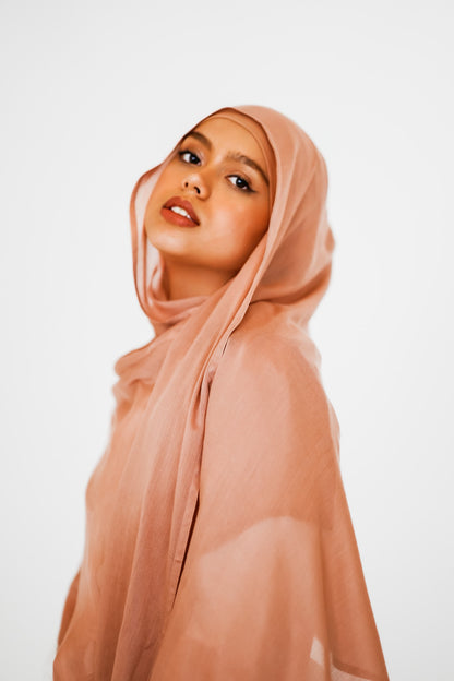 Blush Hijab Set #10