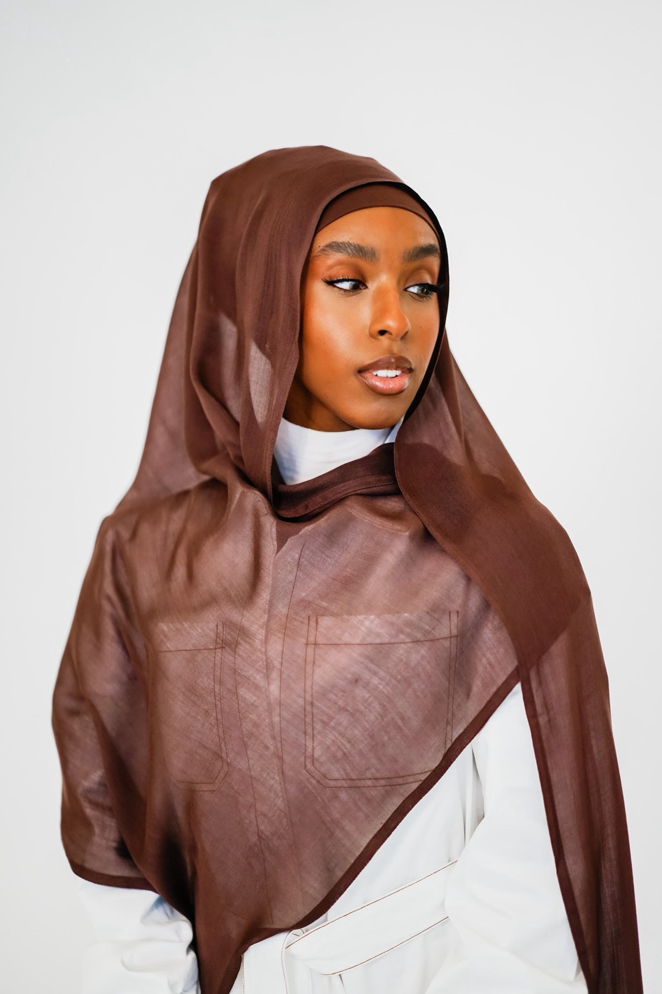 Coffee Hijab Set #27