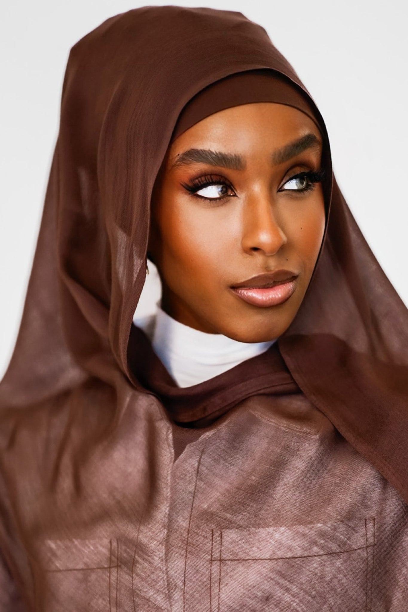 Coffee Hijab Set #27