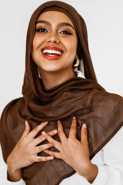 Mocha Hijab Set #26