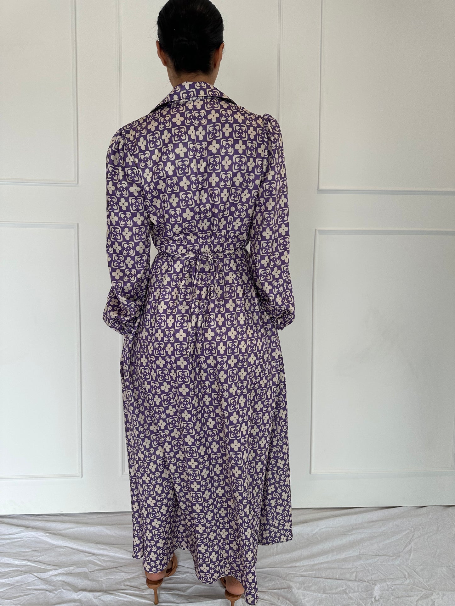 Floral Geo Print Dress