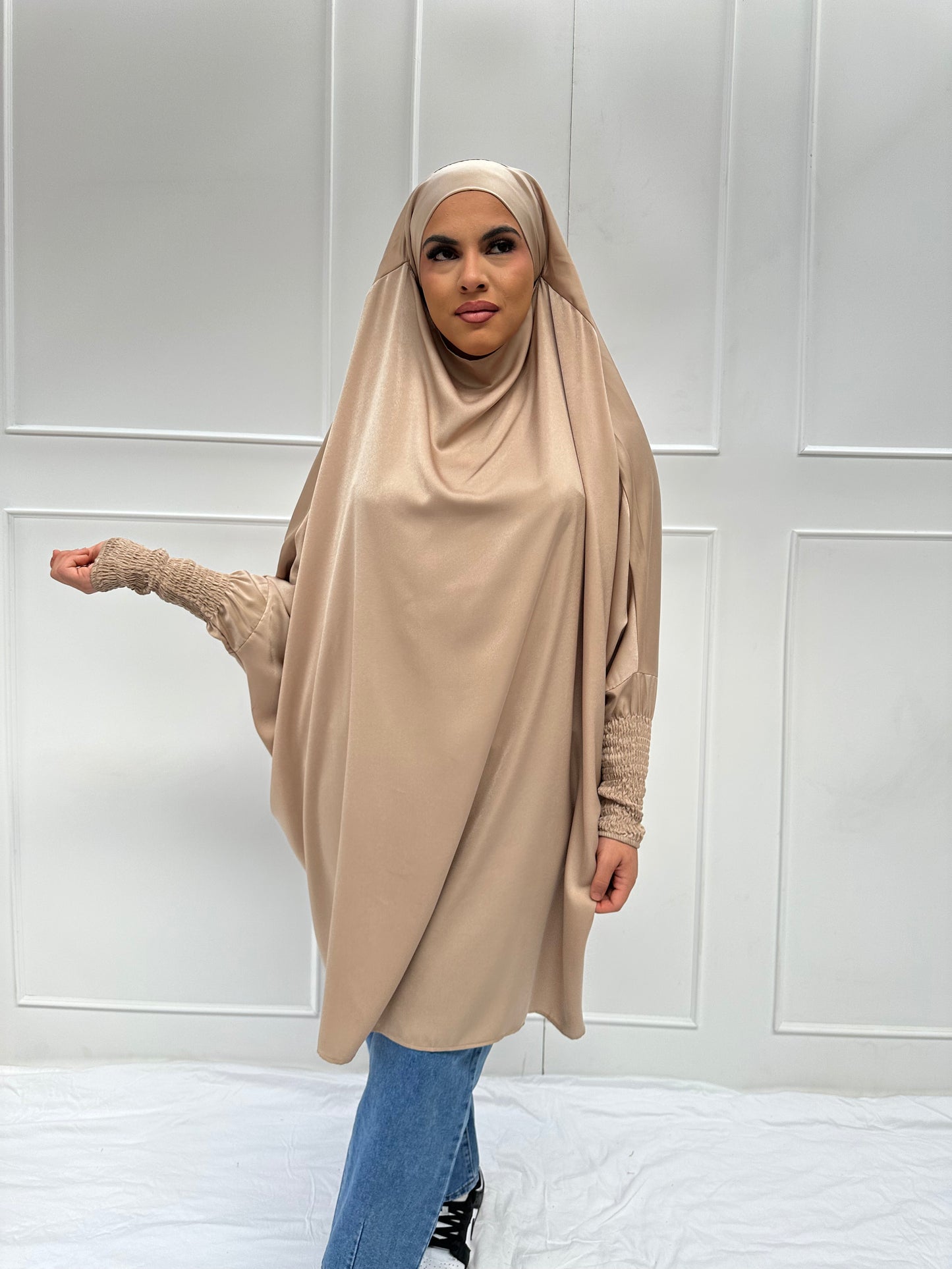 Aisha Jilbab Beige