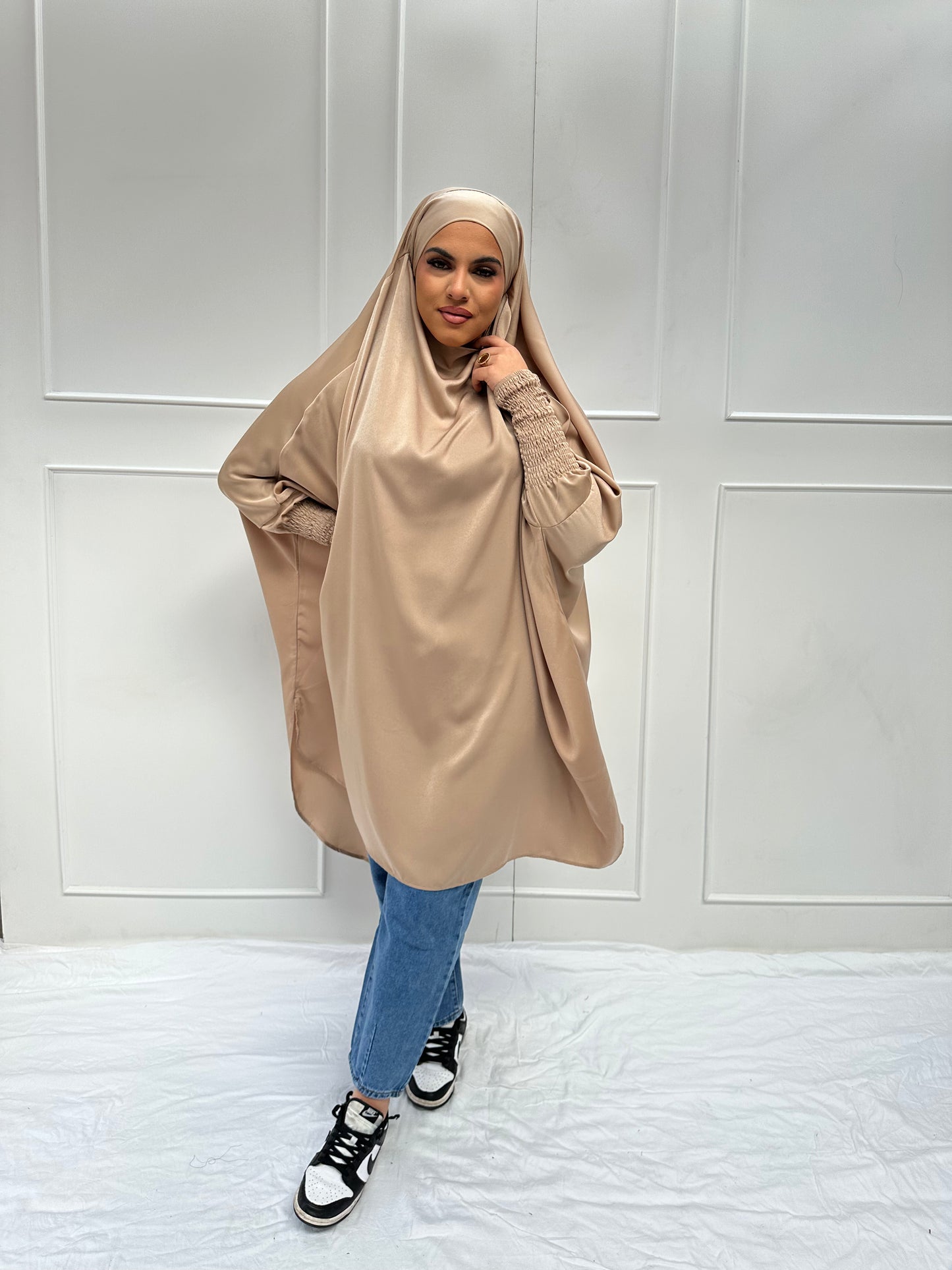 Aisha Jilbab Beige