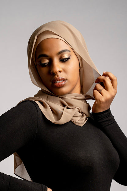 Olive Plain Hijab