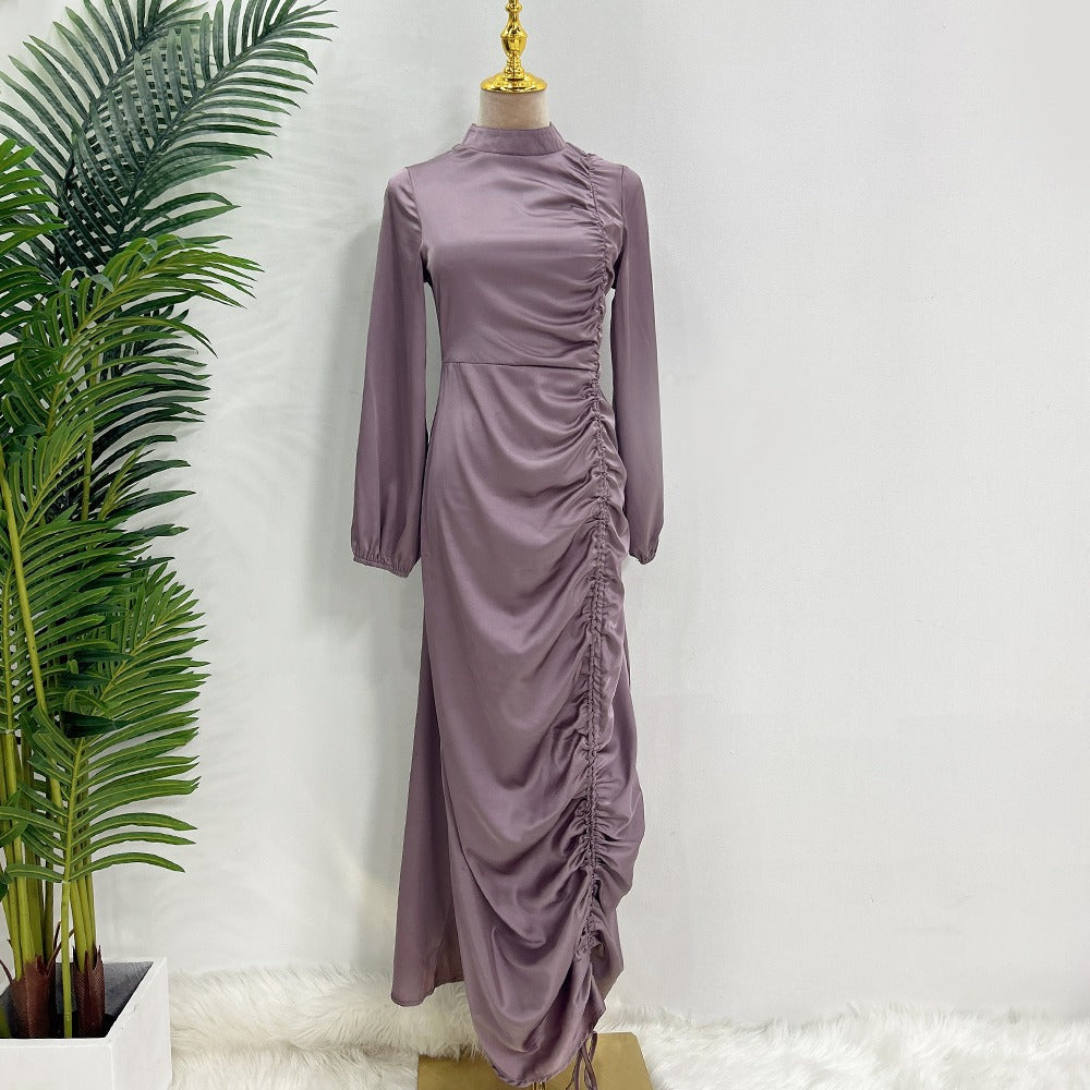Valentine Dress- Dusty Purple