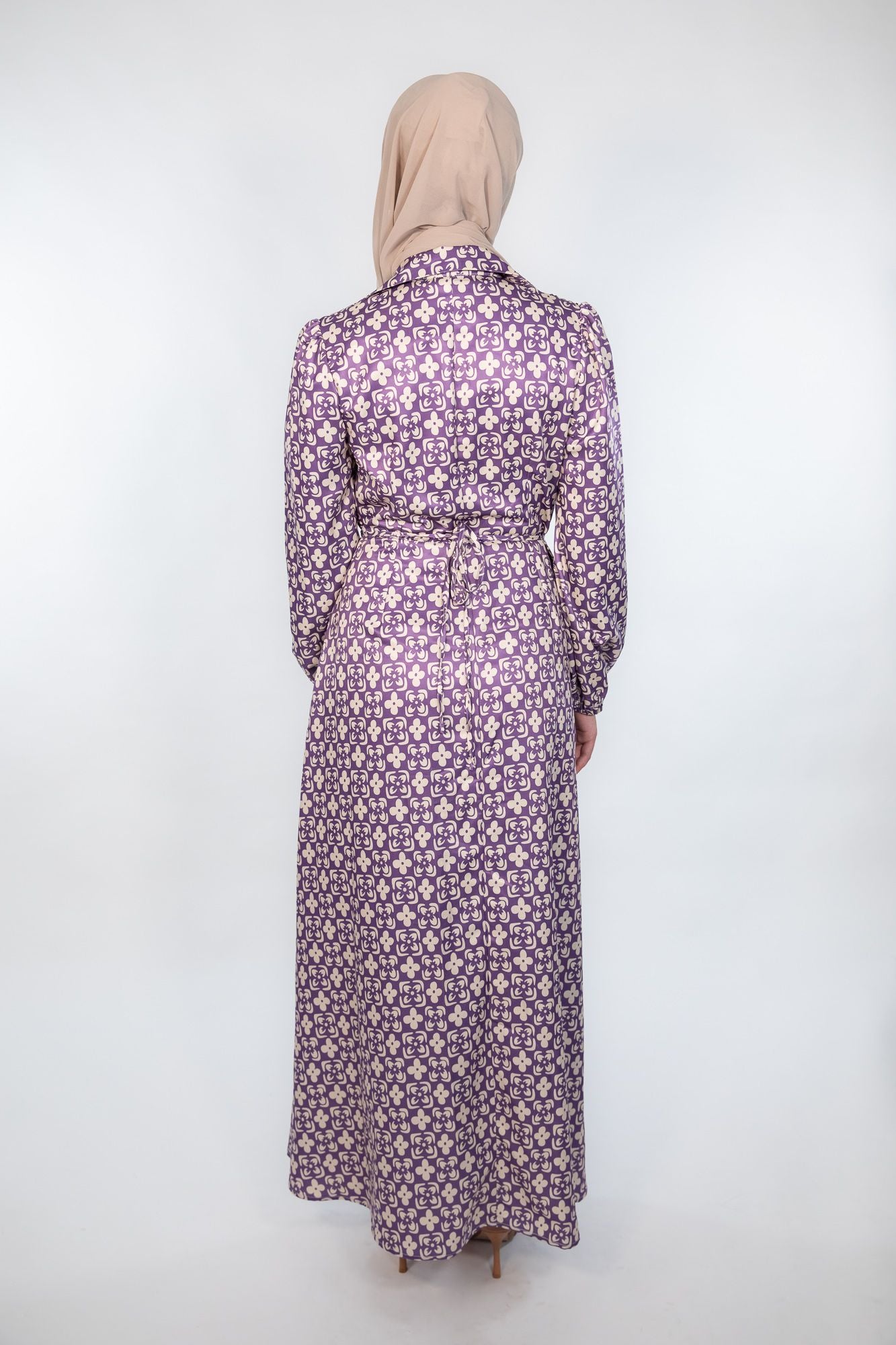 Floral Geo Print Dress