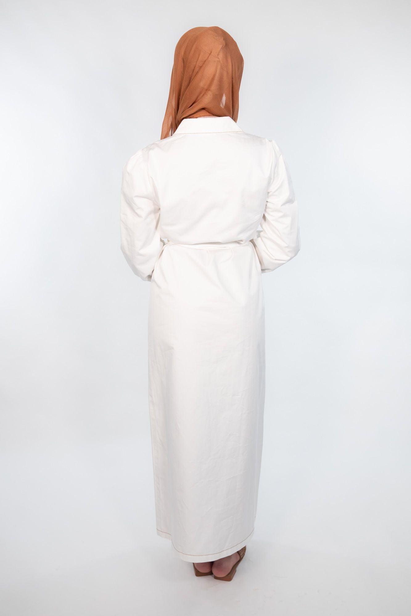 Serina Maxi Dress- White
