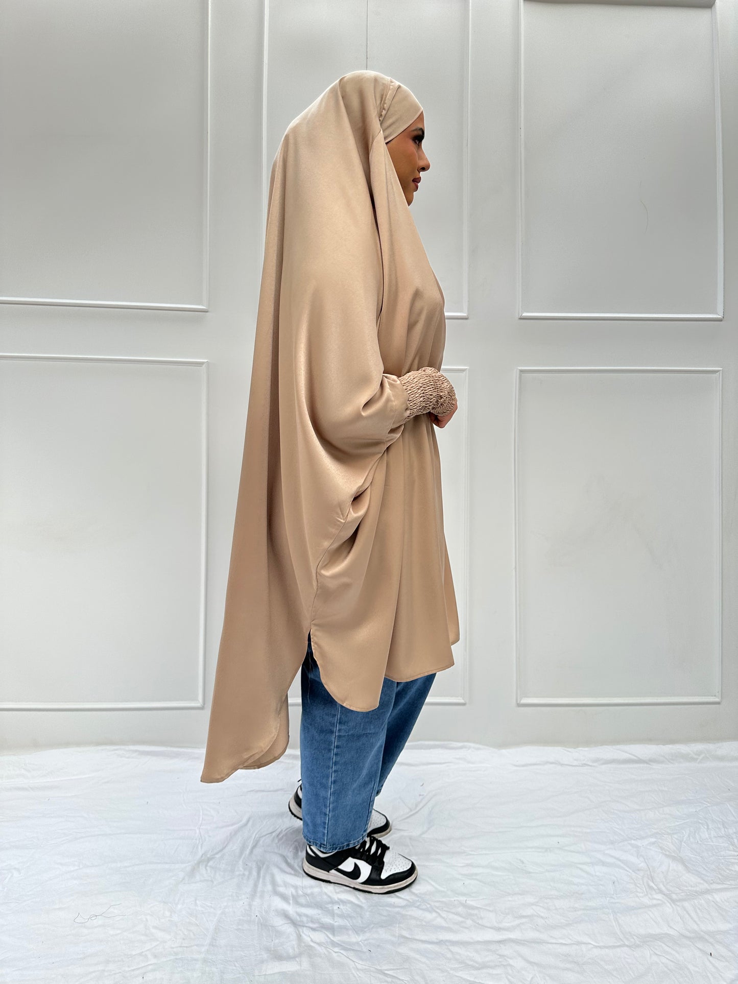 Aisha Jilbab Beige