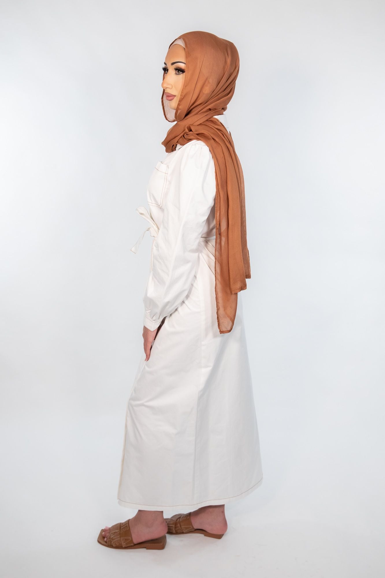 Serina Maxi Dress- White