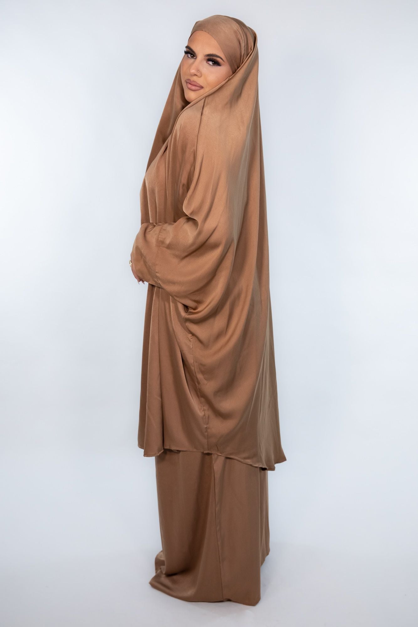 Sahar Jilbab Set Coffee