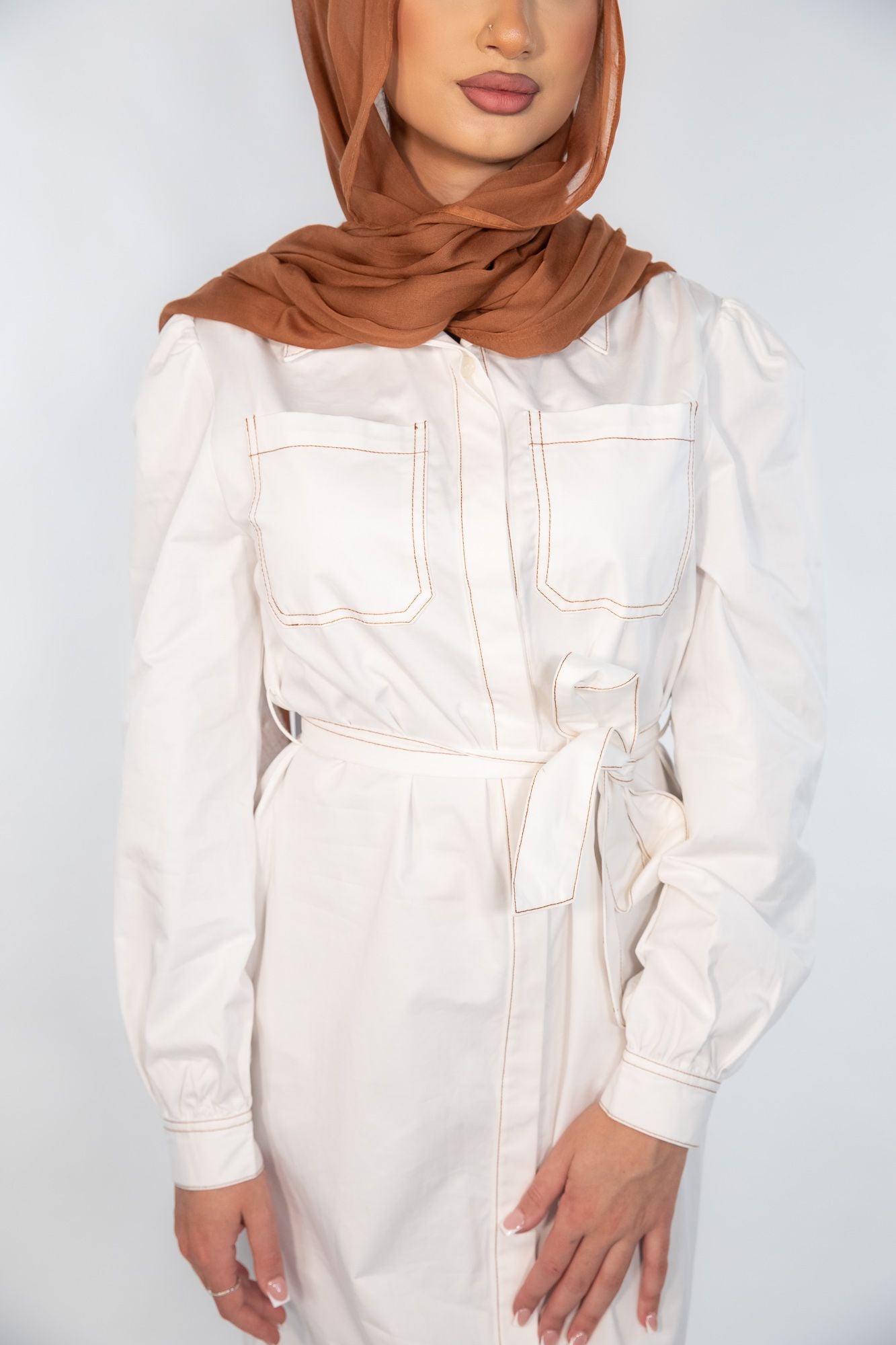 Serina Maxi Dress- White